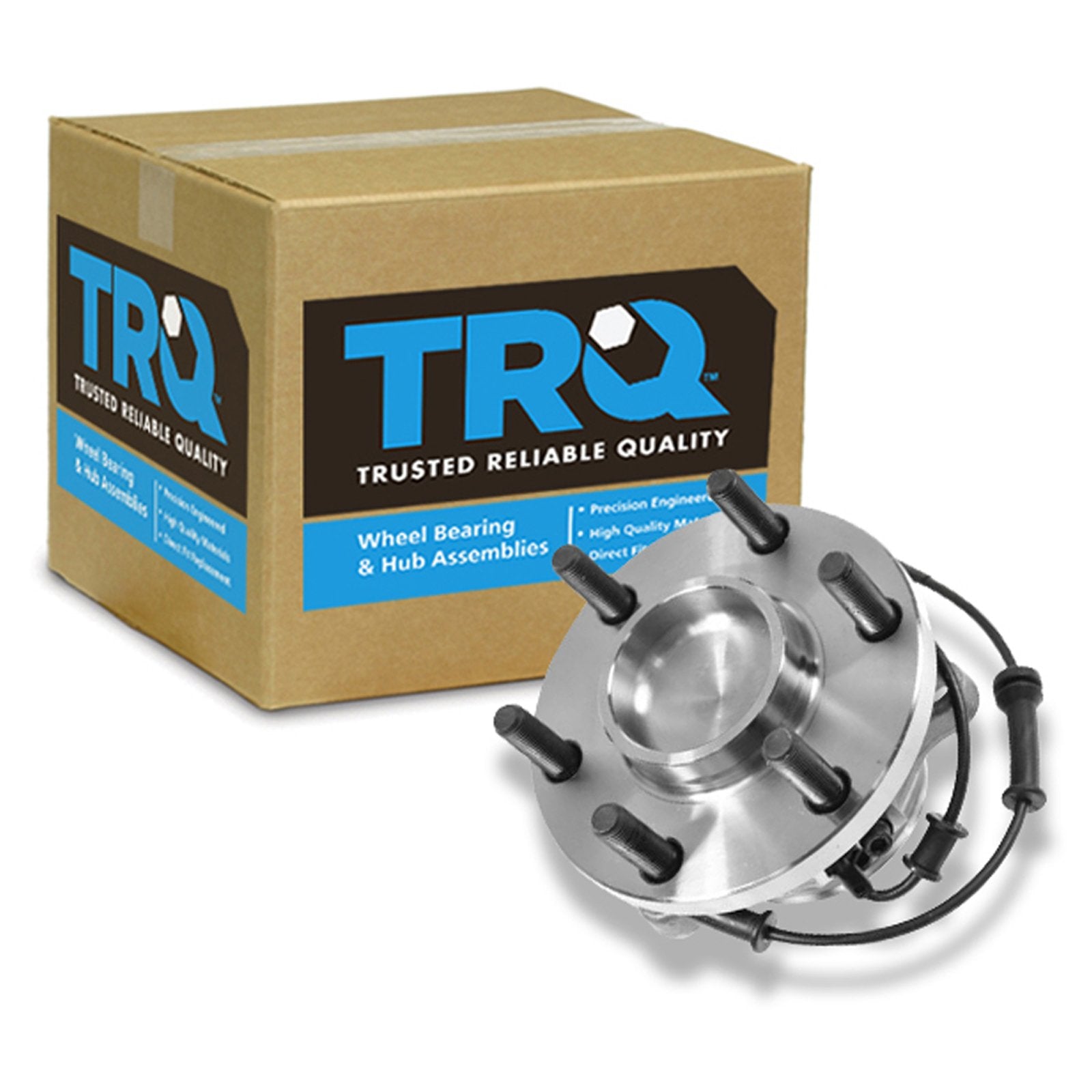 Trq Front Wheel Bearing & Hub Assembly With Abs Sensor Compatible With 2005-2023 Nissan Frontier 2005-2012 Pathfinder 2005-2015