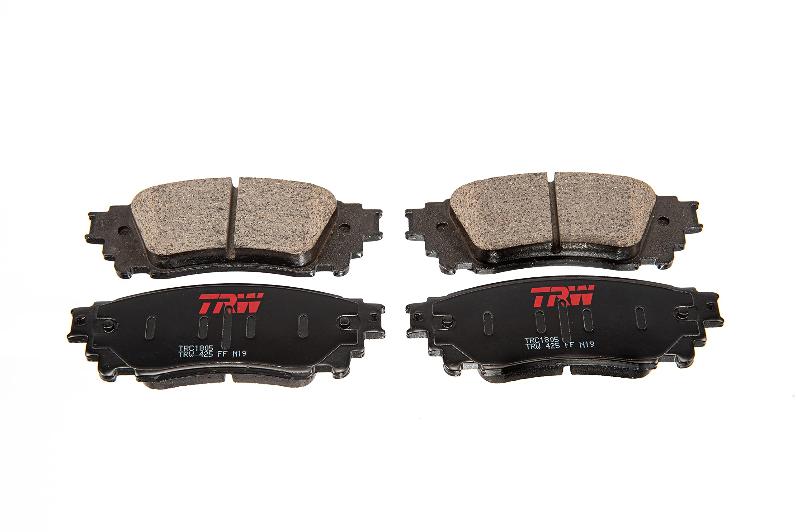 Trw Pro Trm0988 Disc Brake Pad Set For Chevrolet S10 2003, Front, And Other Applications