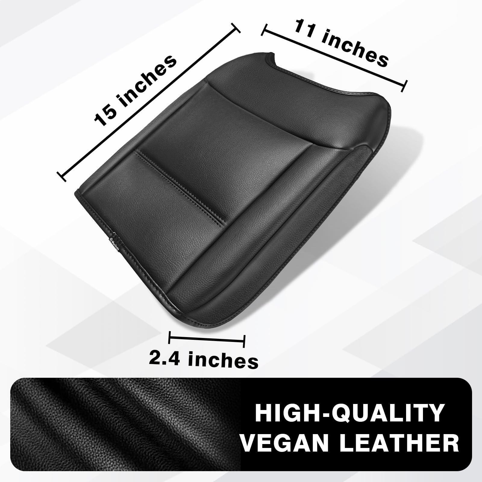 Muslogy Center Console Armrest Cover Compatible With Ford F250 F350 F450 2023 2024 2025 Super Duty Comfort Armrest Pad Arm Rest