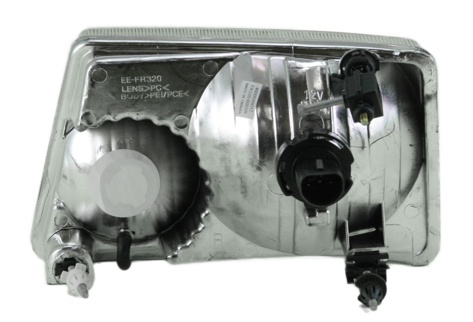 Trq Driver & Passenger Side Headlight Assembly Set Headlights Driver & Passenger Side Compatible With 2001-2011 Ford Ranger Fo25