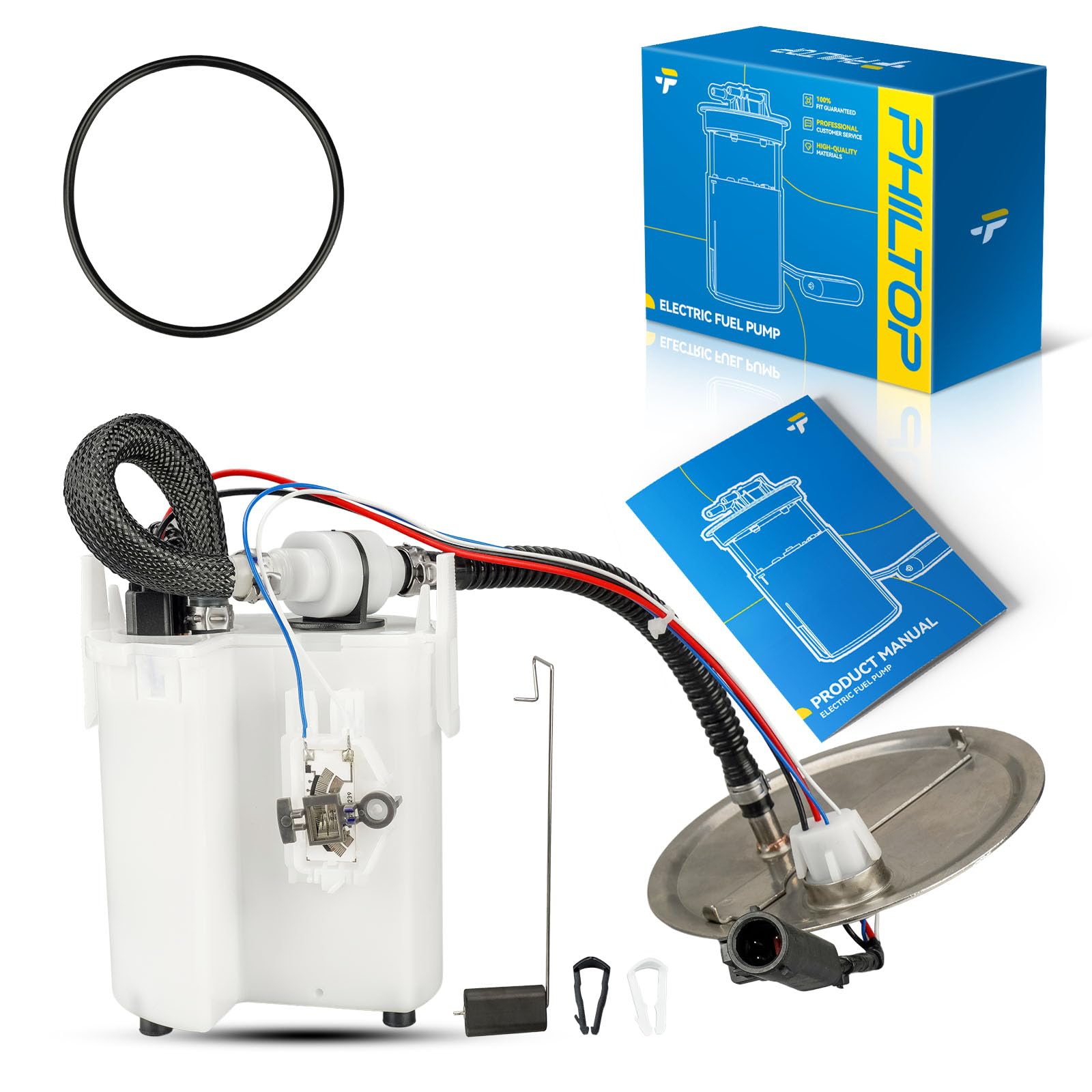 PHILTOP FG0831 Electric Fuel Pump Assembly Compatible with 2005-2007 Ford Escape, 2005-2006 Mazda Tribute, 2005-2007 Mercury Mar