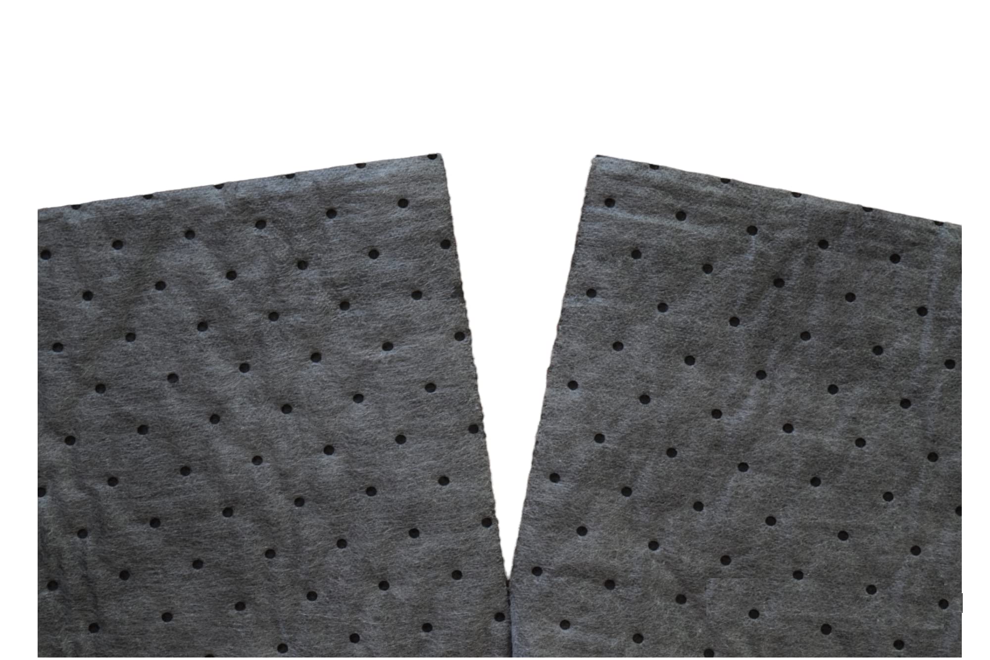 Atlas Connect Oil Absorbing Pads Roll | 10' X 10' | 3Mm Thickness | 30 Medium Duty Oil Absorbent Pads Gray |