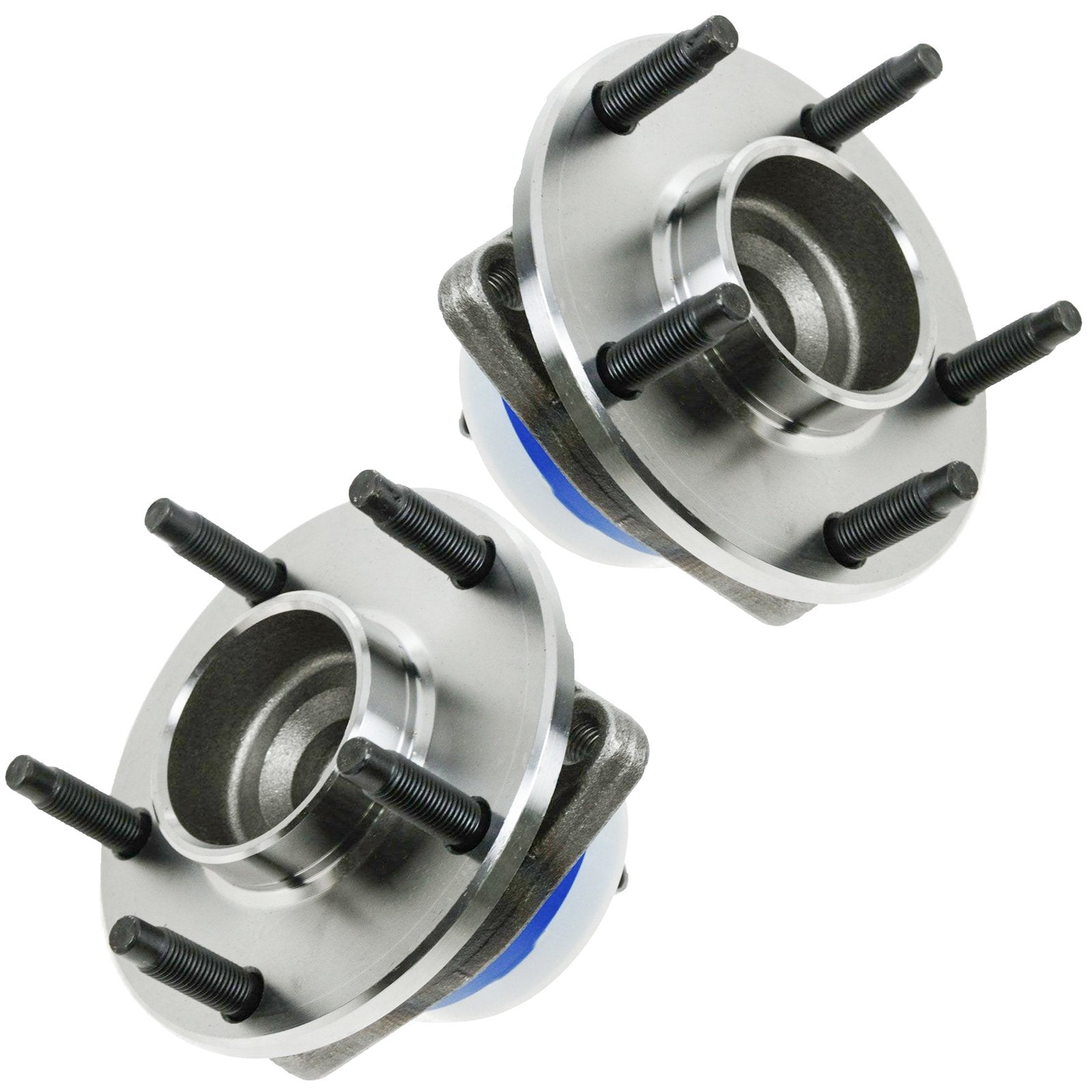Trq Front Wheel Hub Bearings Assembly Set Compatible With 2004-2008 Cadillac Xlr 1997-2008 Chevrolet Corvette
