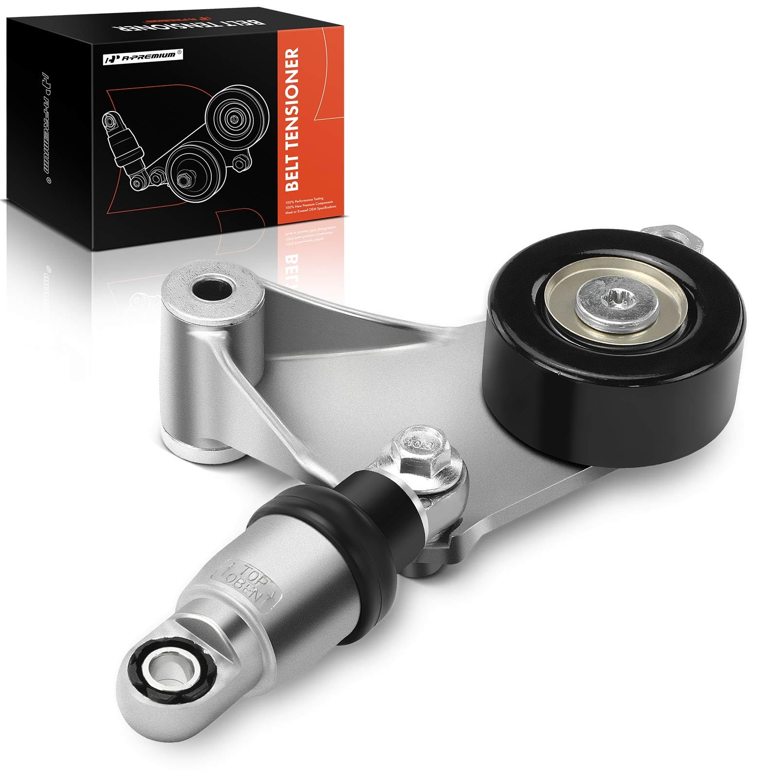 A-Premium Belt Tensioner Assembly with Pulley for Toyota RAV4 2001-2005, Solara, Camry 2002-2006, Highlander 2001-