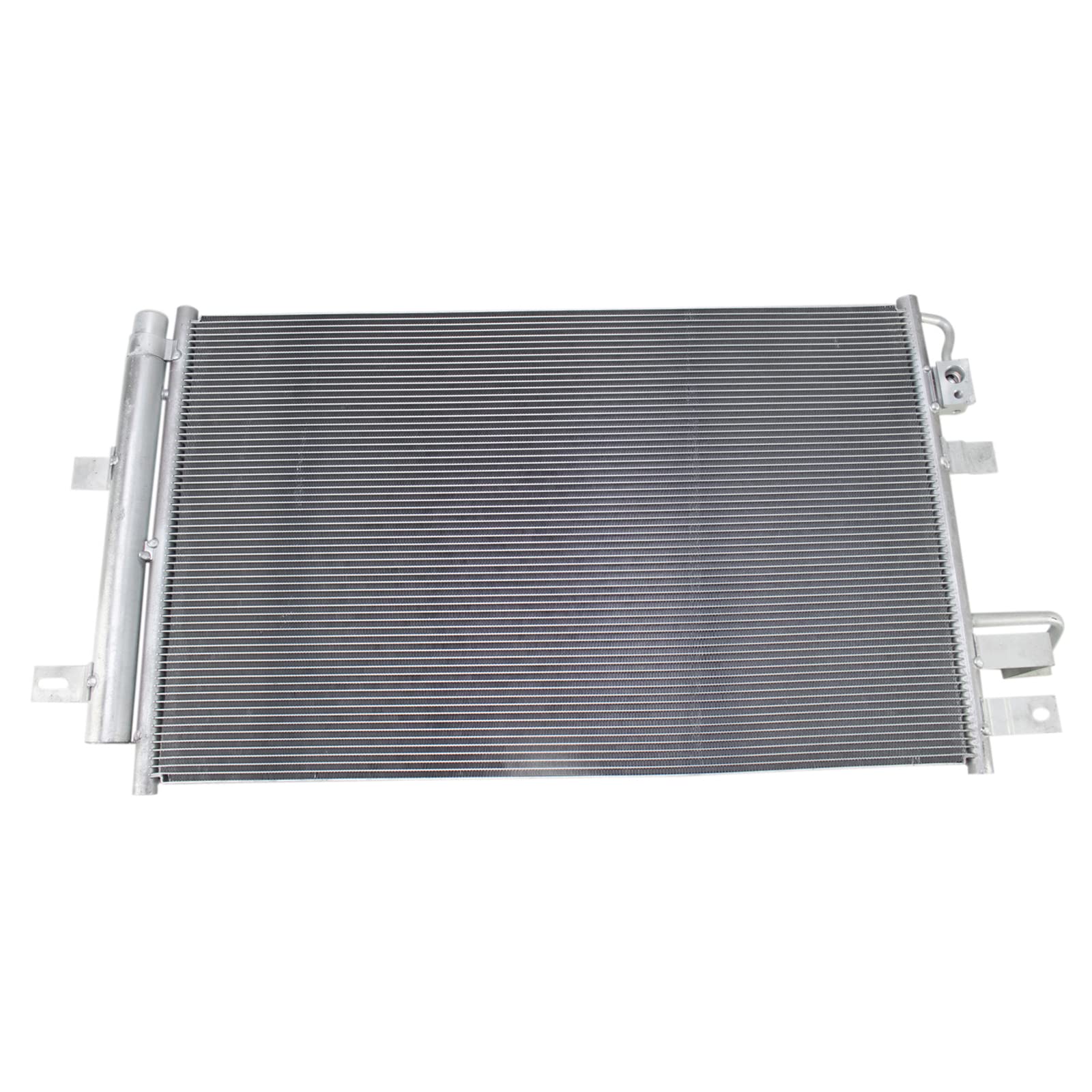 TRQ Air Conditioning A/C Condenser Receiver Drier Compatible with 2013-2018 Ford Police Interceptor Sedan