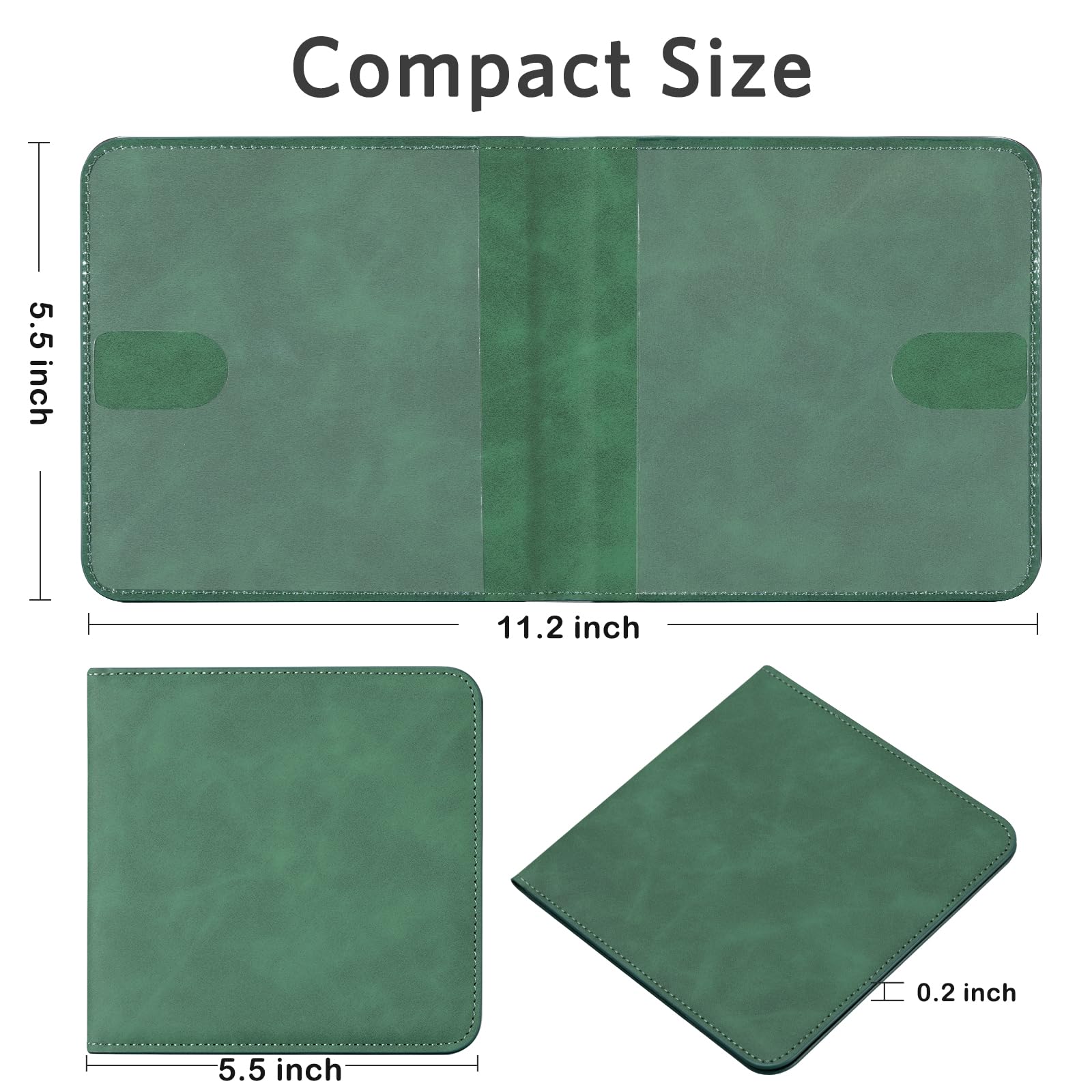 Cobak Car Registration And Insurance Holder - Men And Women Small Lightweight Vehicle Glove Box Car Organizer, Auto Truck Compar