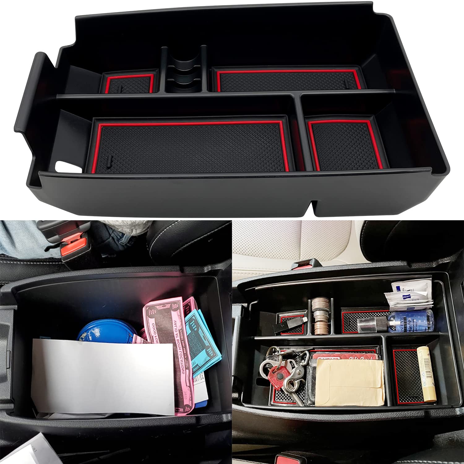 Jojomark Compatible With Ford Escape 2020 2021 2022 2023 2024 2025, Bronco Sport 2021-2023 2024 2025 Accessories Center Console