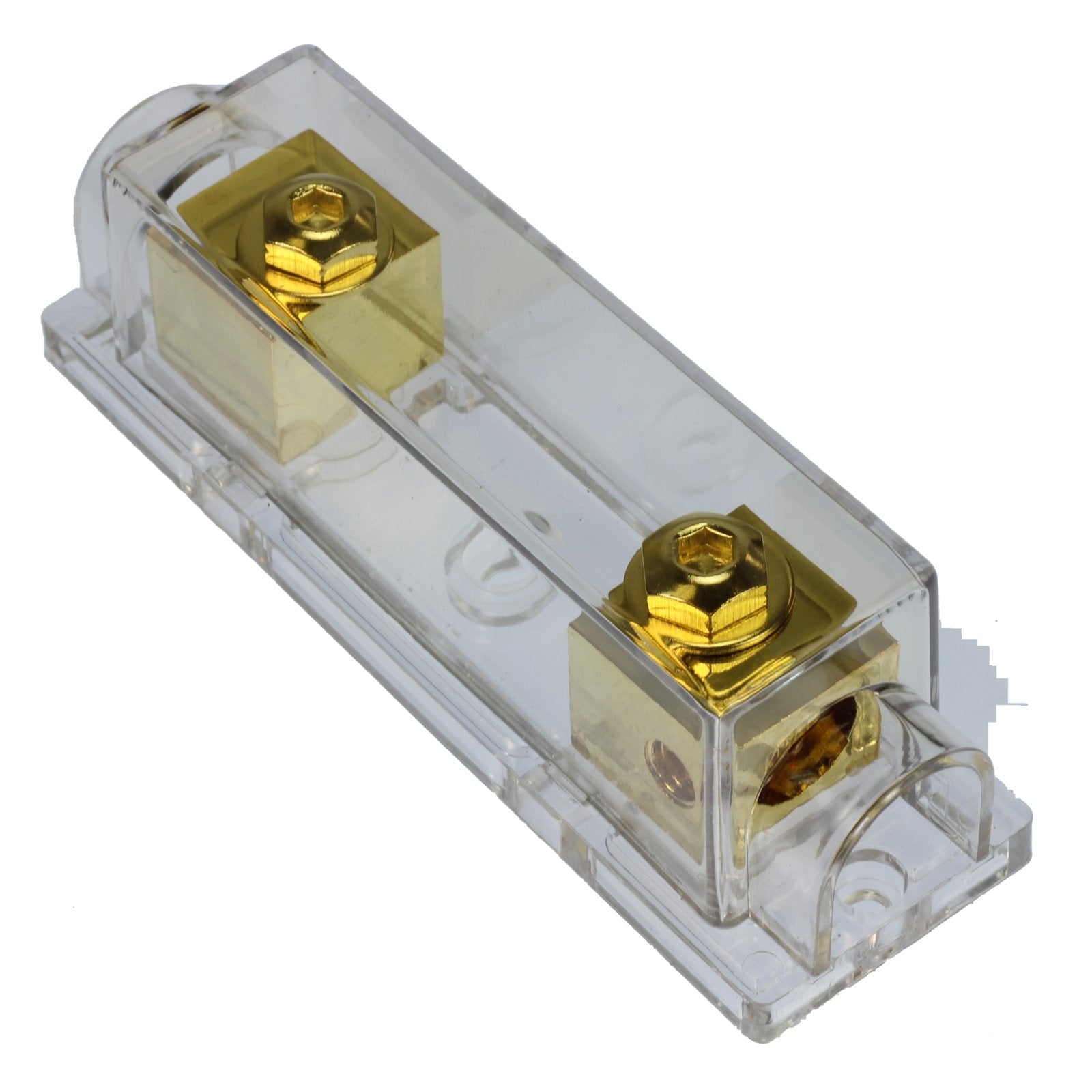 Voodoo 350 Amp Anl Fuse - Gold Holder 1/0 0 Gauge No Terminals Needed