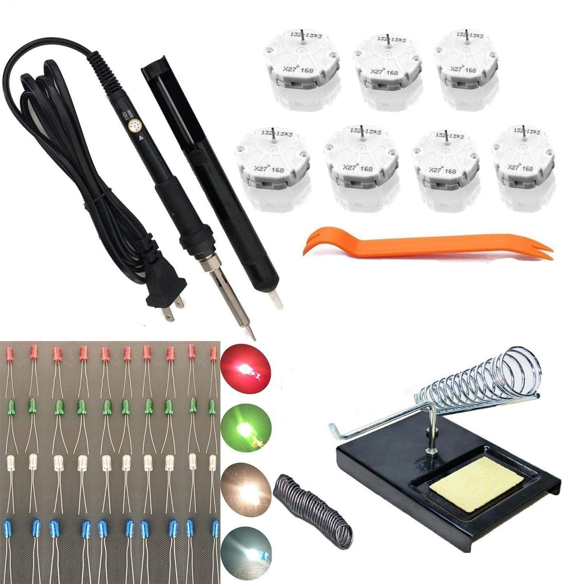 Dr.Roc Compatible Instrument Cluster Gauge Stepper Motor Repair Kit Fits X27 168 03 To 06 With 7 Stepper Motors Soldering Iron S
