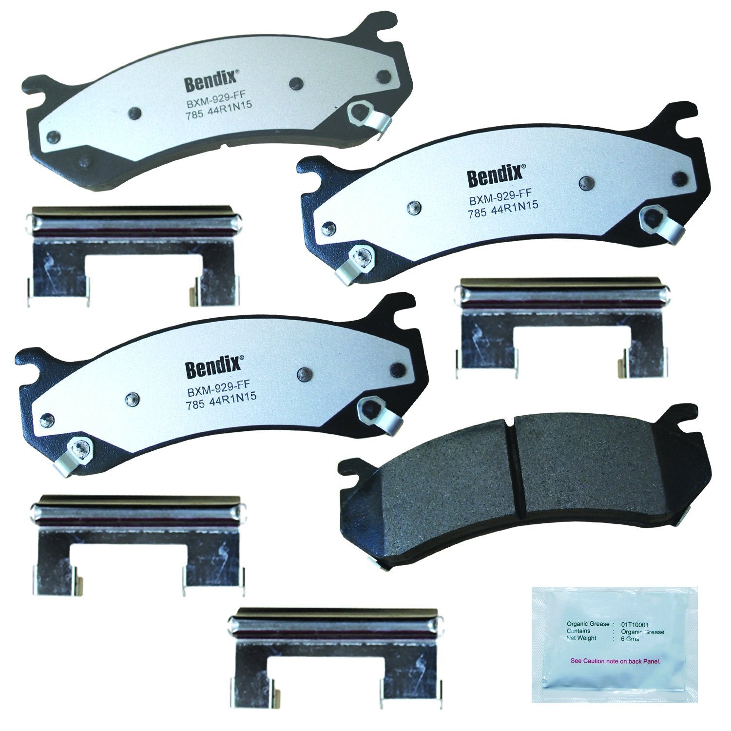 Bendix Fleet Metlok Mkd785Fm Brake Pads For Escalade,Esv,Ext,Astro,Avalanche,Express,Silverado,Classic,Silverado,Hd,Sonora,Subur