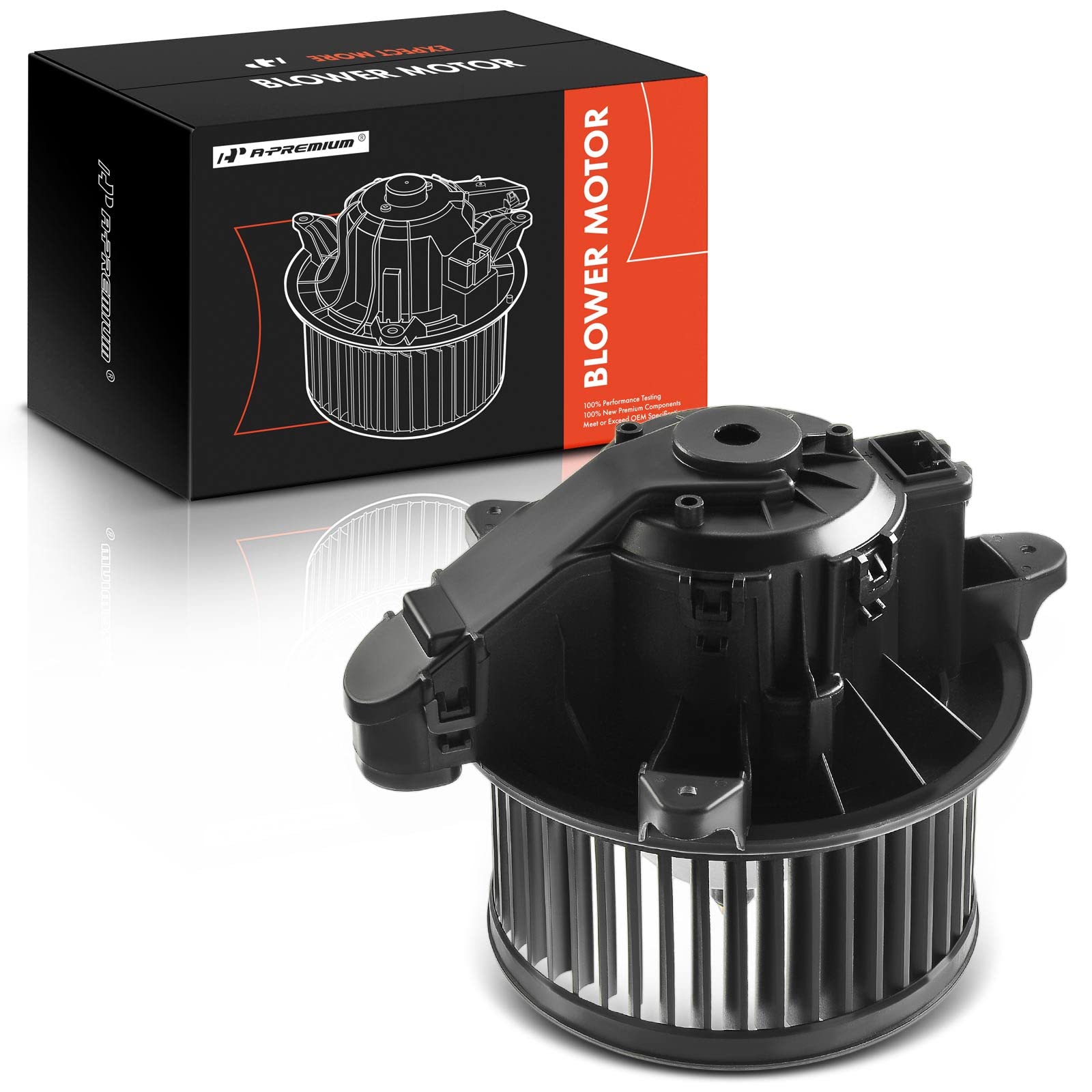 A-Premium HVAC Heater Blower Motor Assembly Compatible with Ford Vehicles - 2015-2023 Transit-150, Transit-250, Transit-350, Transit-350 HD, 2022-2023 E-Transit - Replace# PM4063