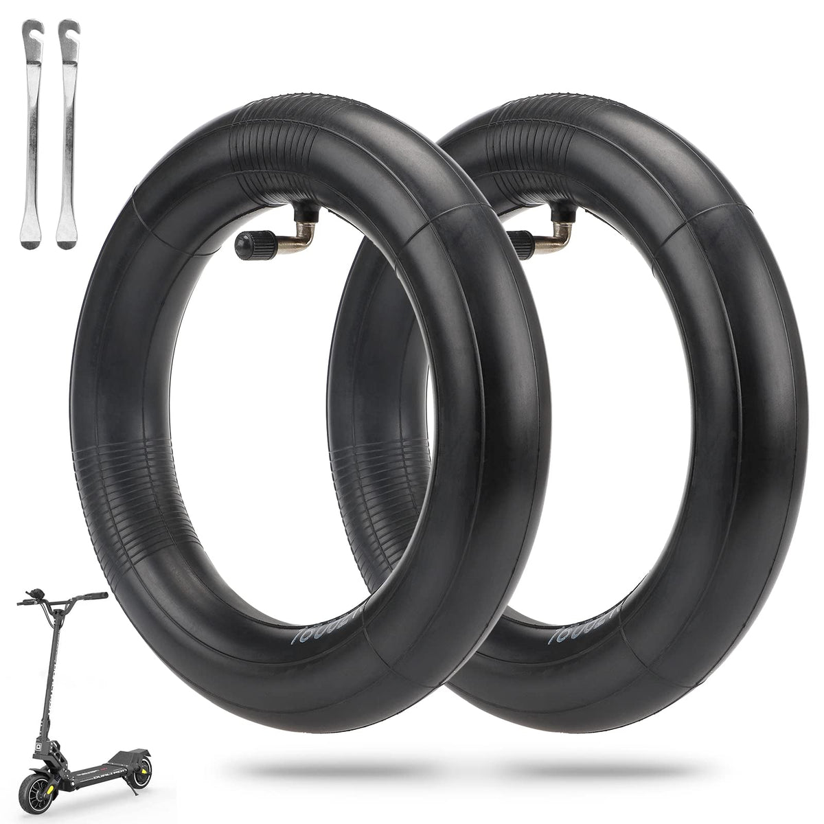 Ulip (2 Pack) 8.5 Inch Inner Tube With 90 Degree Wheel Tire Valve Stem Compatibl WBCARB0BXG43NXF