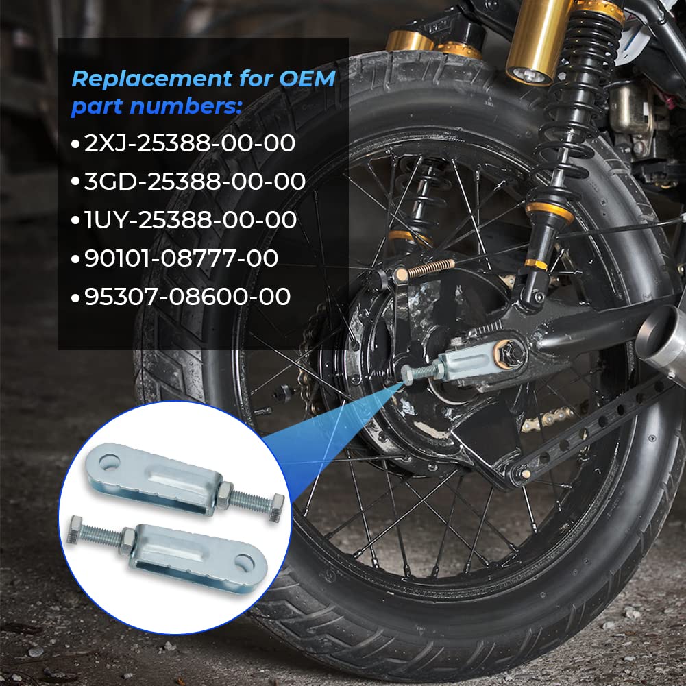 Autovic Chain Tensioner Adjuster Rear Carrier Tool For Yamaha Raptor 350 05-16 Warrior 350 89-05 Blaster 200 88-06 Breeze 89-04 Banshee 350 87-06 Grizzly 125 04-13 Tri-Z Ytz250 85-86 Quadricy