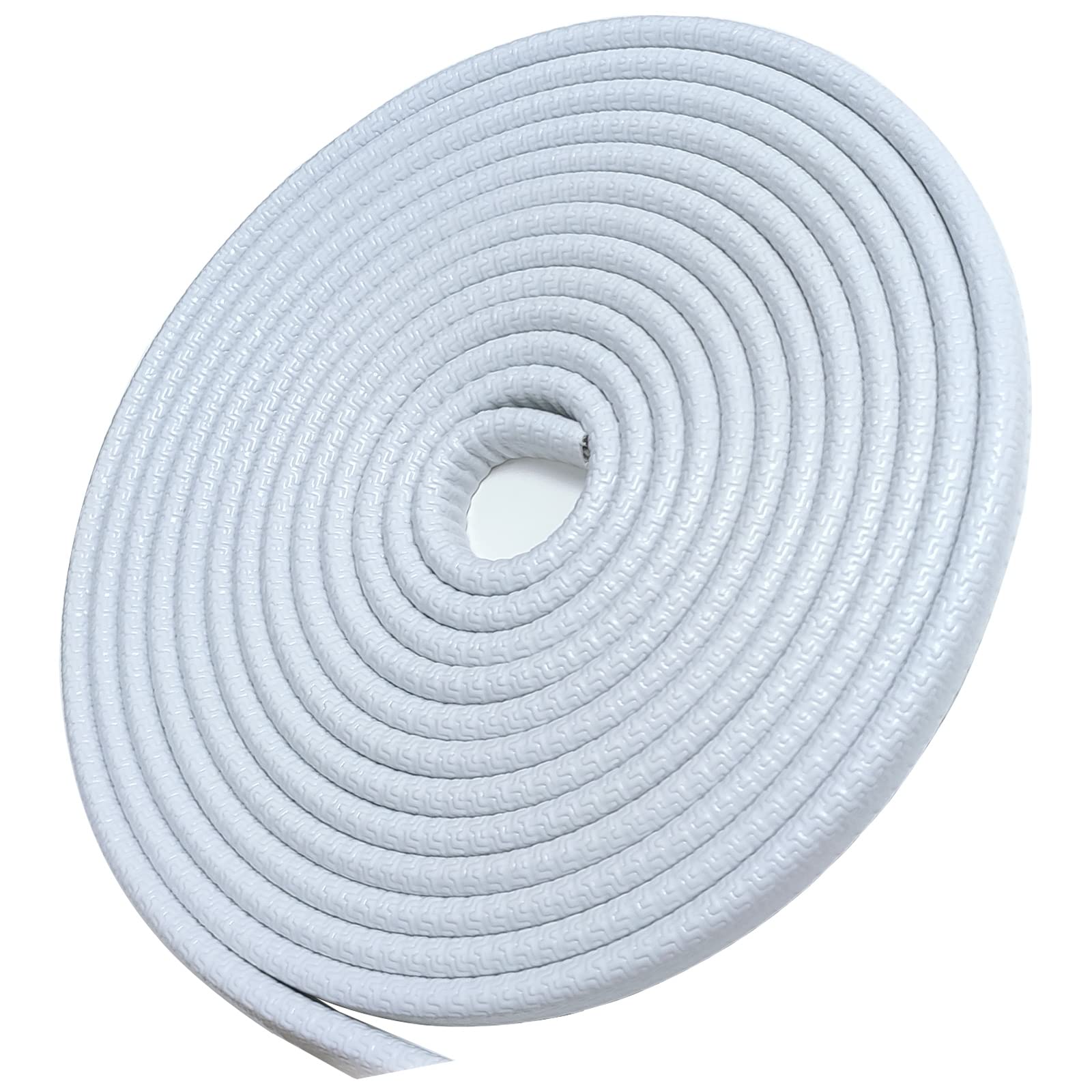 Syoauto 13Ft(4M) Door Edge Guard White Car Door Edge Guards Door Edge Protector For Cars Rubber Auto Door Trim U Shape Build In 