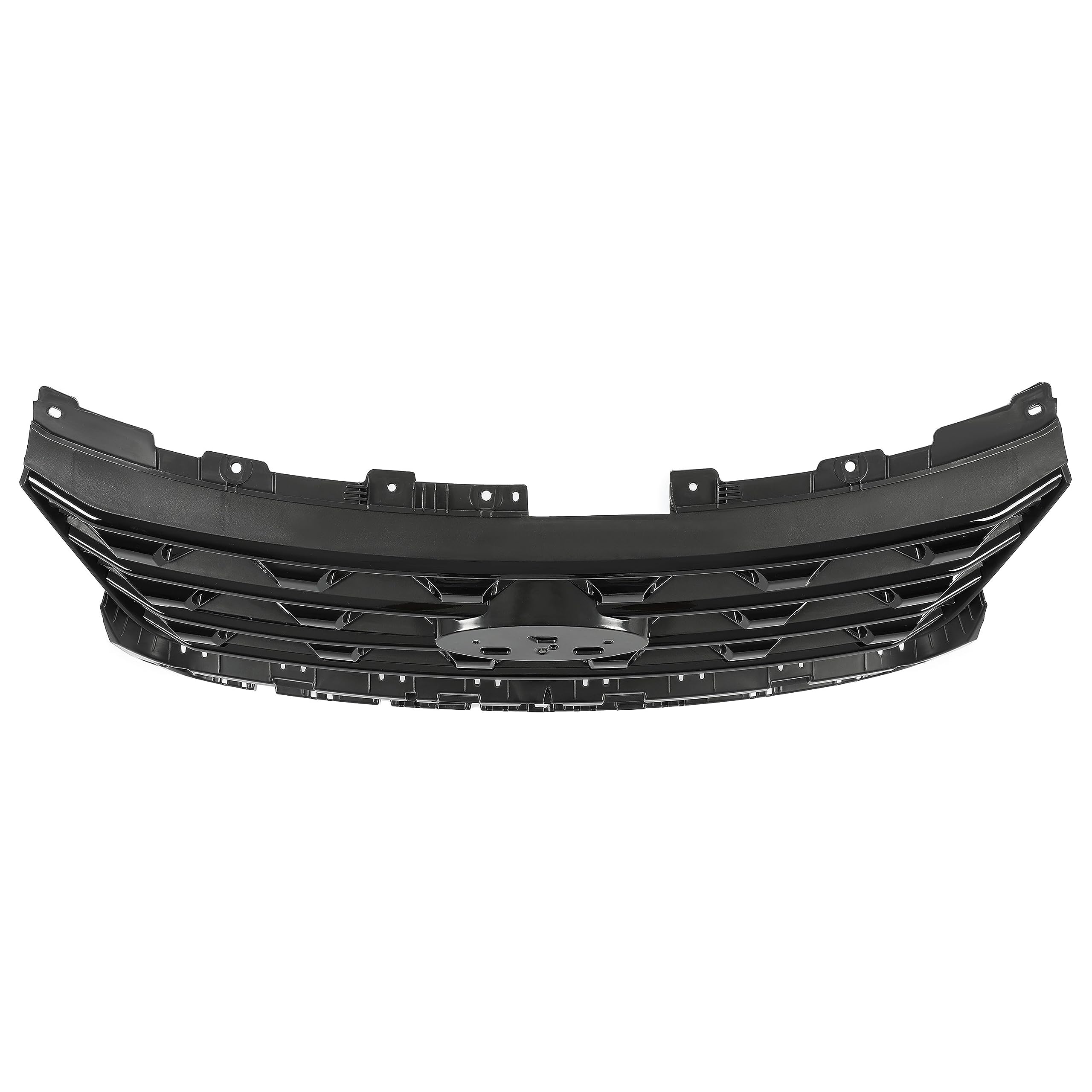 KUAFU Front Bumper Upper Grille Compatible with 2016-2017 Ford Explorer Replacement for FO1200578 FO1200577 FO1200579 Bumper Hoo