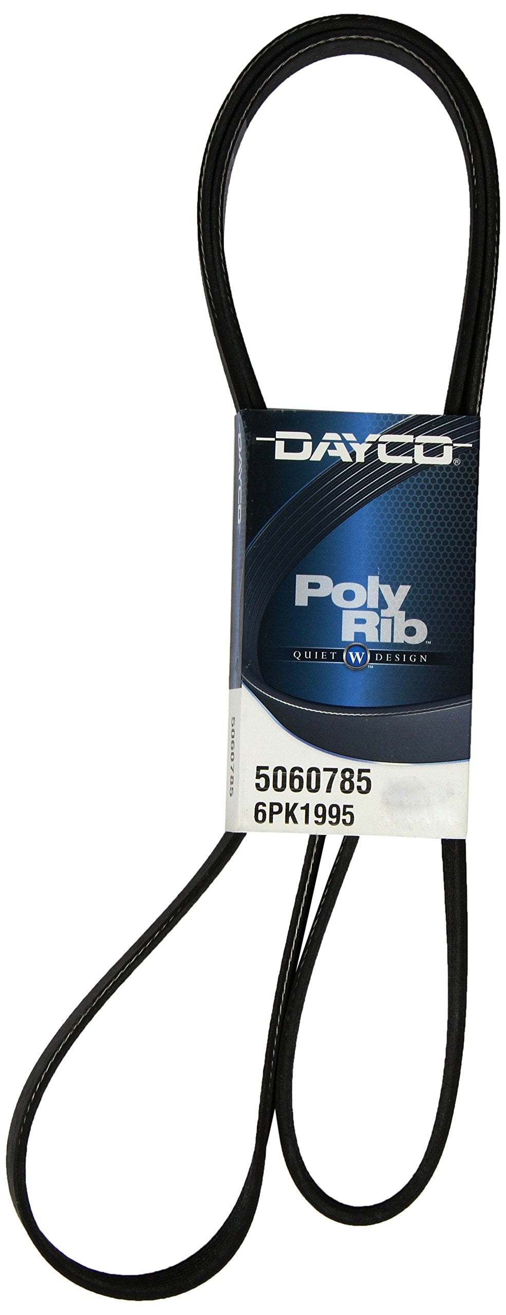 Dayco 5060785 Serpentine Belt , Black