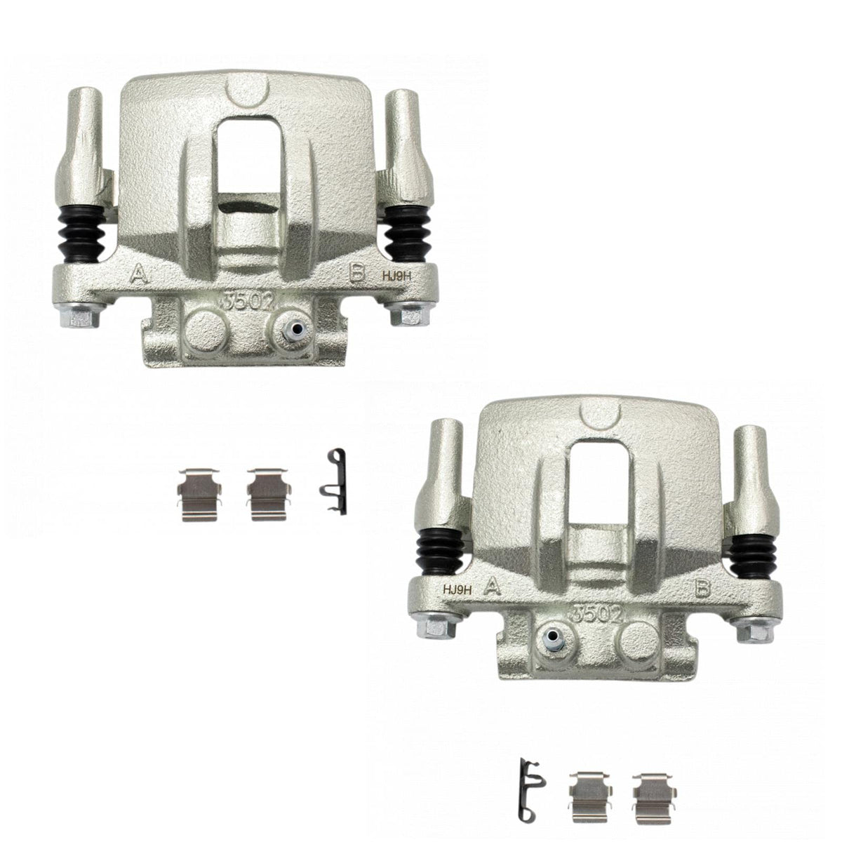 Trq Rear Brake Caliper Set Compatible With 2011-2014 Chrysler 200 2007-2010 Sebring 2008-2014 Dodge Avenger 2007-2012 Caliber 20
