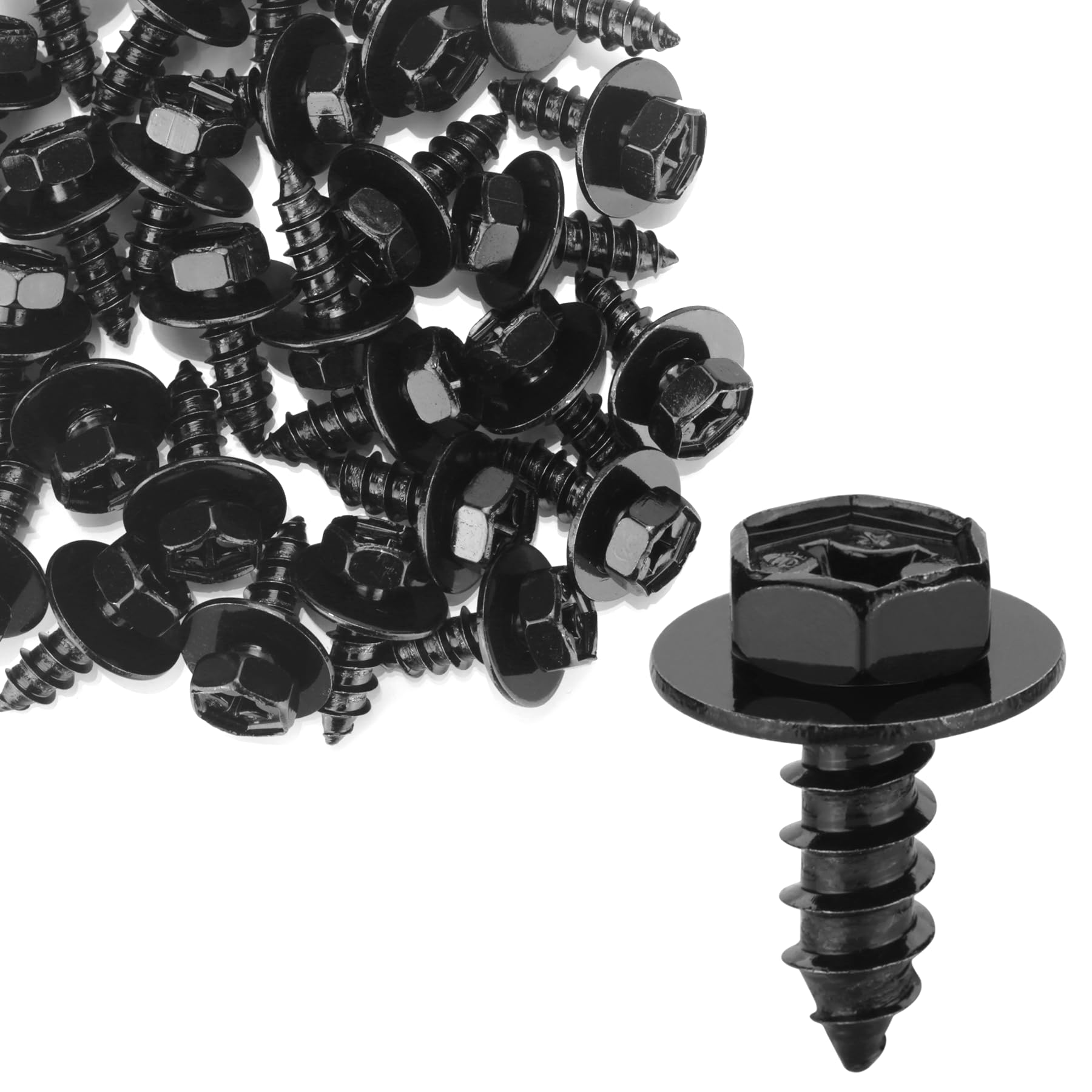 luxlead 30 PCS Front Fender Liner Screws Set, Replaces 90159-60498, Compatible with Lexus Toyota Lexus Tacoma Prius Corolla Tund