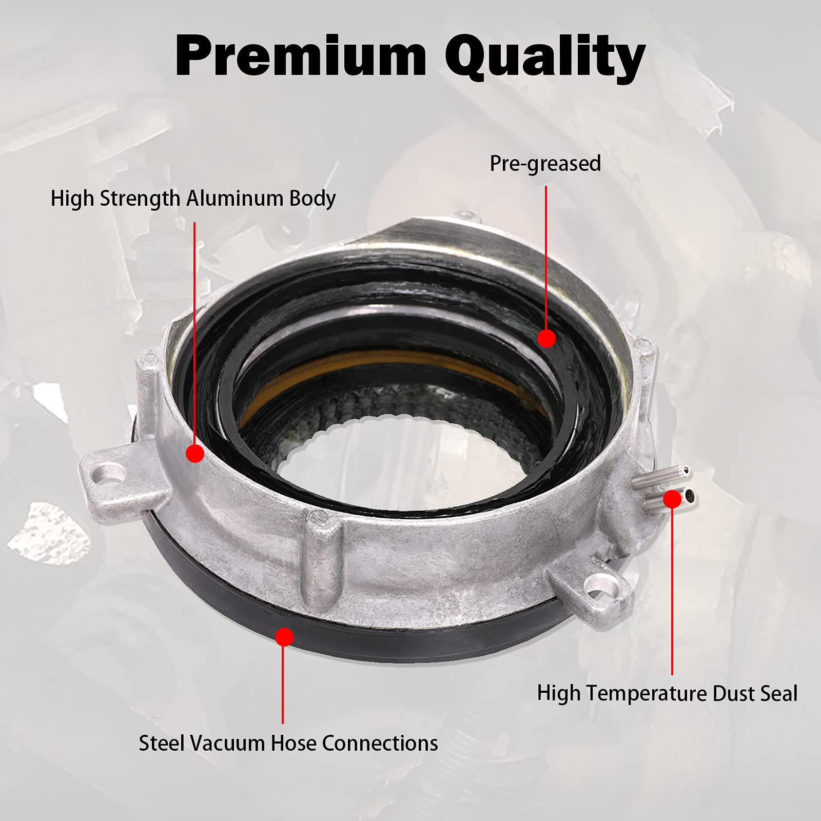 SHINEHOME 7L1Z-3C247-A Auto Locking Hub Axle Actuator 4x4 4WD IWE Fits Ford F150 2004-2015 Front Left Right 4-Wheel Hub Lock Act