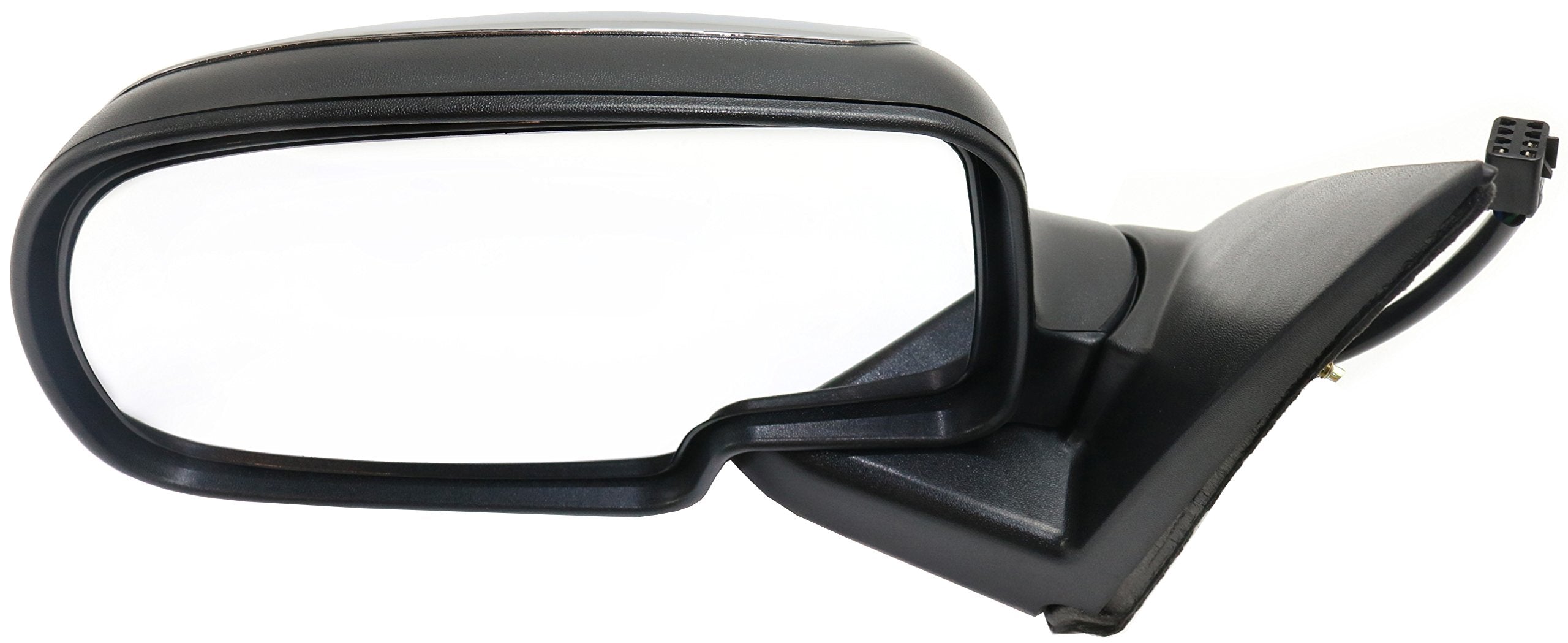 Kool Vue Driver Side Power Non-Heated Mirror for Chevrolet Silverado 1500 Silverado 2500 GMC Sierra 1500 Sierra 2500 1999-2002 Without Puddle Lamp Chrome Extended Cab & Standard Cab