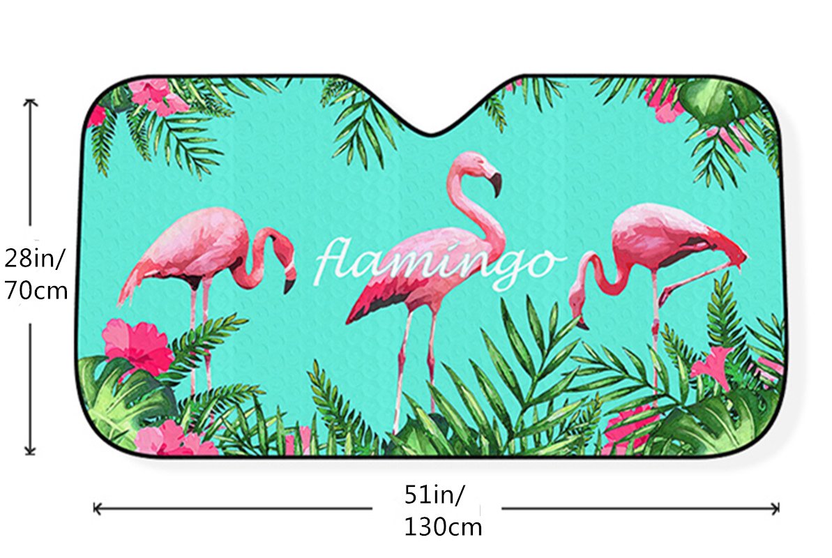 Dpist Van Gogh Starry Sky Car Windshield Sun Shade Universal Fit Car Sunshade-Keep Your Vehicle Cool. Uv Sun And Heat Reflector