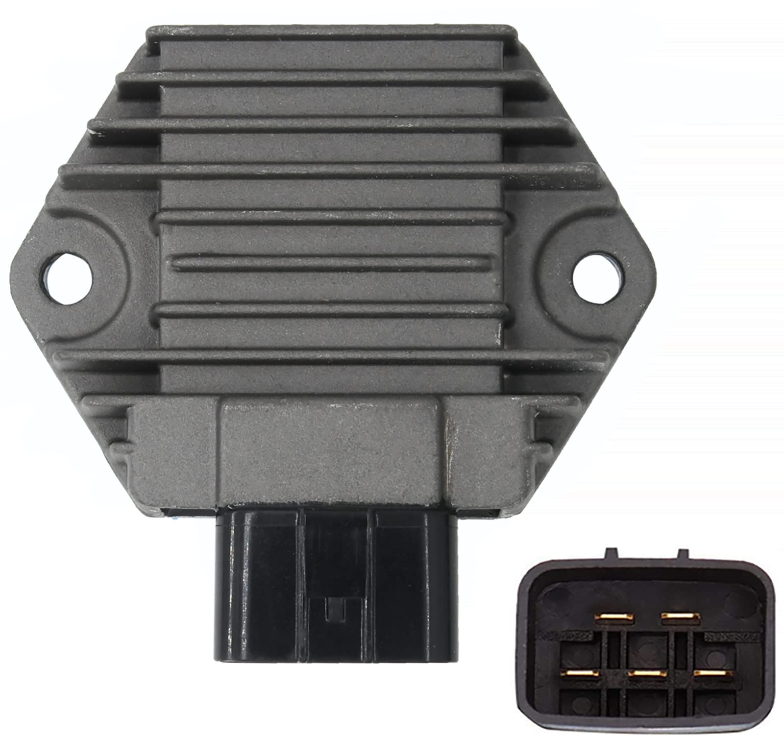 Voltage Regulator Rectifier,Starter Solenoid Relay And Ignition Coil For Honda 350 Trx350Fe Trx350Fm Trx350Te Trx350Tm Trx450 Trx450Es Fourtrax Rancher 2000 2001 2002 2003 2004 2005 2006(3 Pcs)