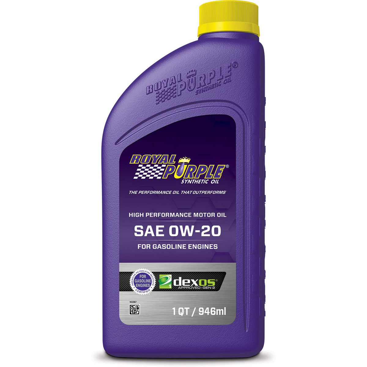 Royal Purple Roy01020 01020-6Pk 0W20 Oil, 1 Quart, 6 Pack