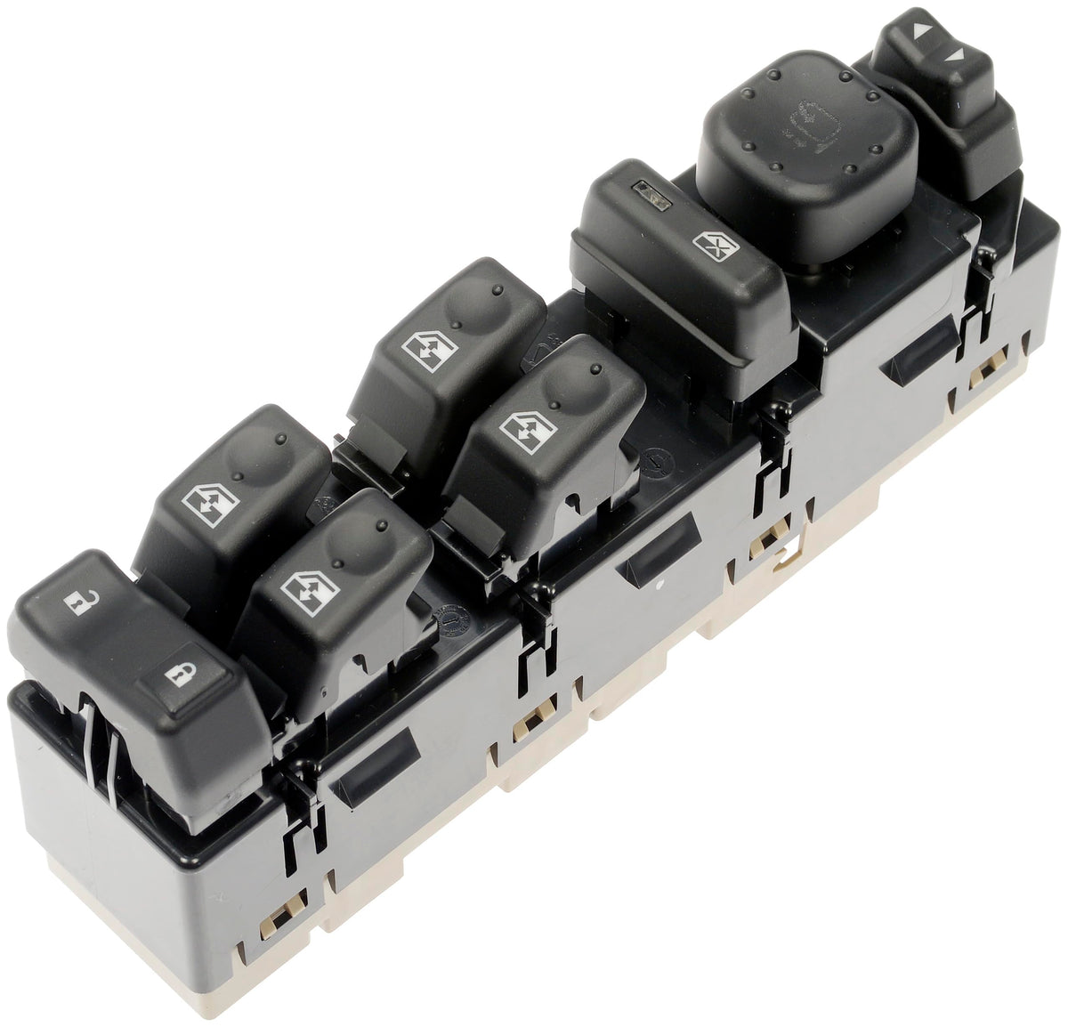 Dorman 920-020 Front Driver Side Master Window Switch Assembly - 8 Button Compatible with Select Cadillac / Chevrolet / GMC Mode