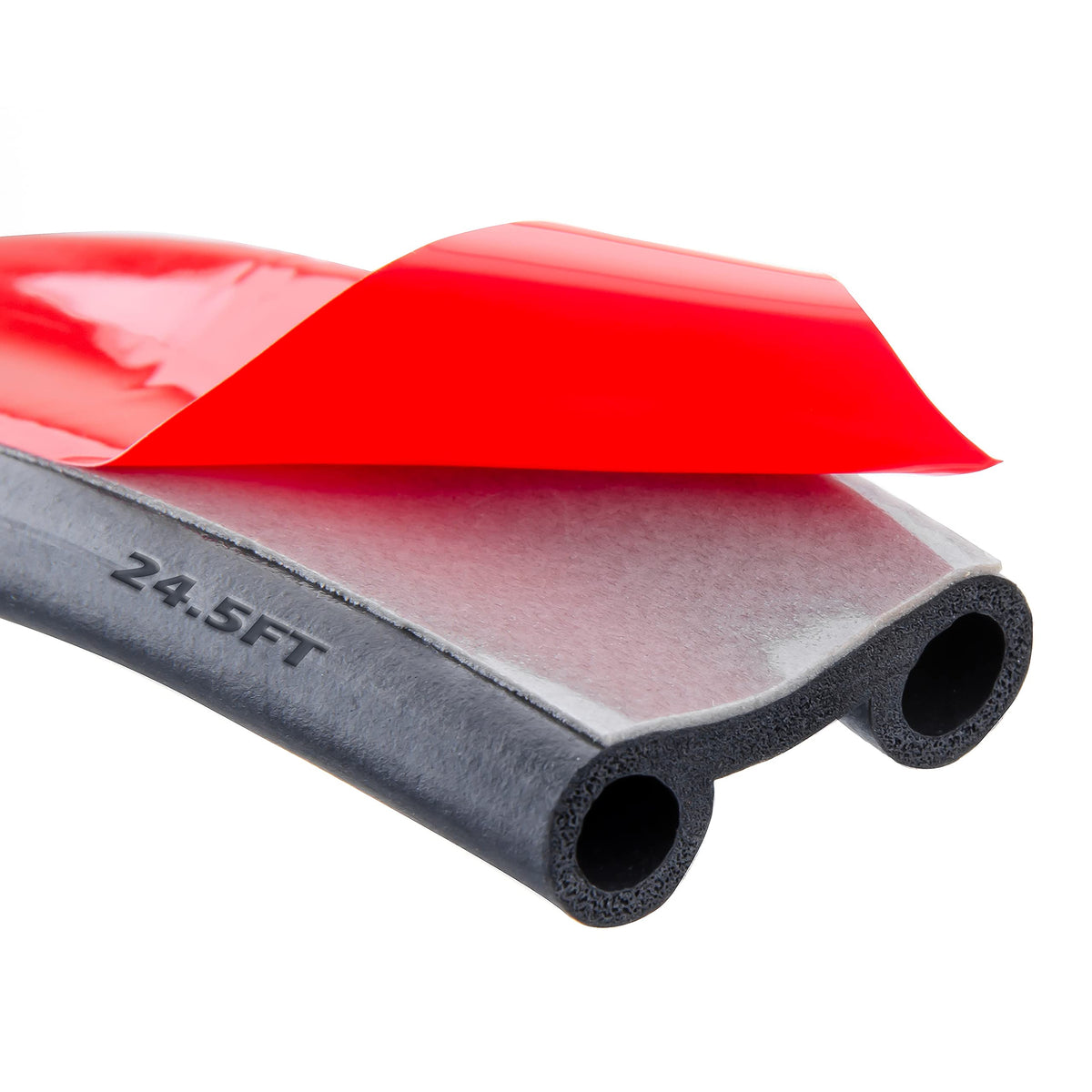 Myfamirea 32.8Ft Adhesive Tailgate Seal Epdm Rubber Universal Car Seal Strip For Pickups, Truck, Auto Car, And Noise Reduction,