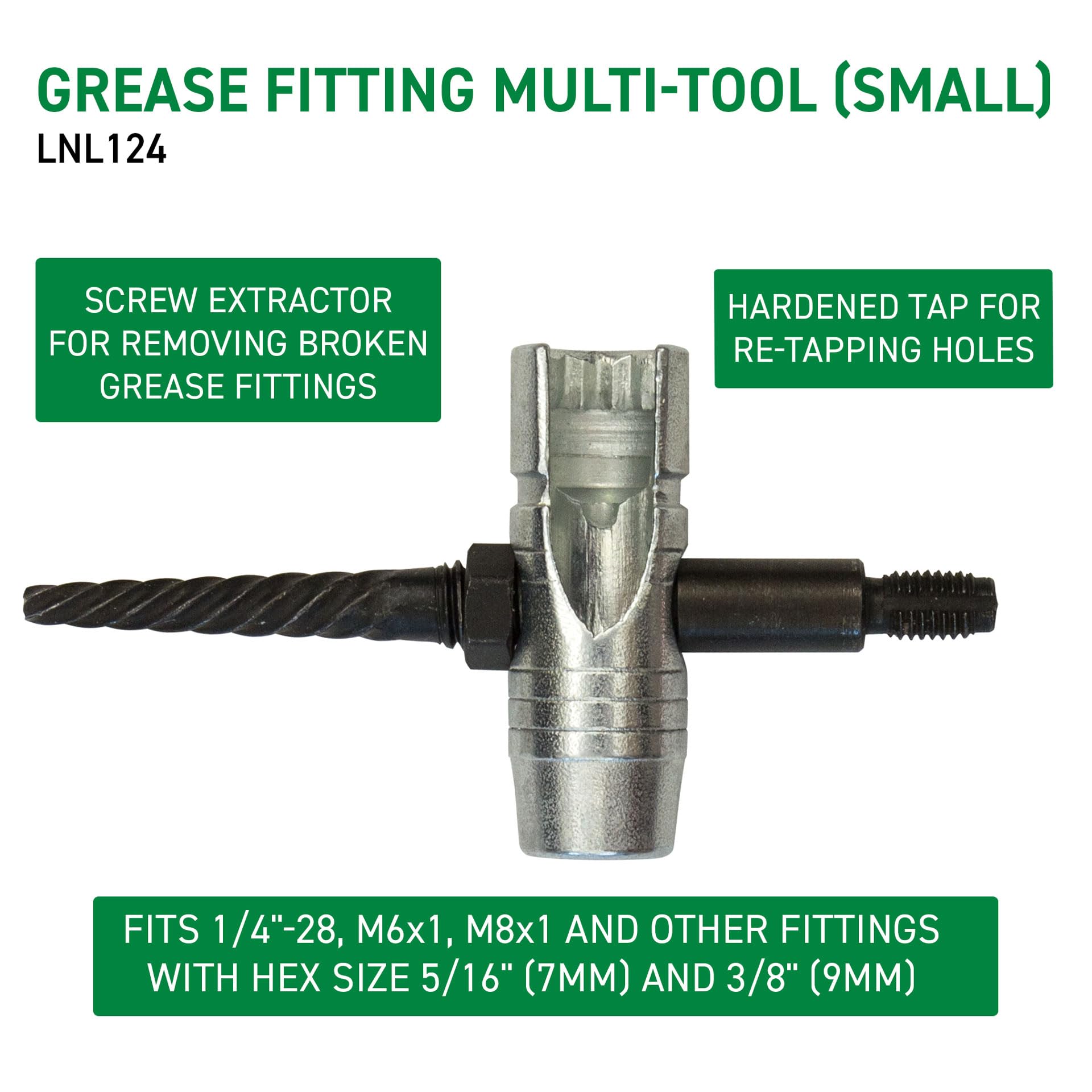 Locknlube Grease Fitting Multi-Tool (Small)