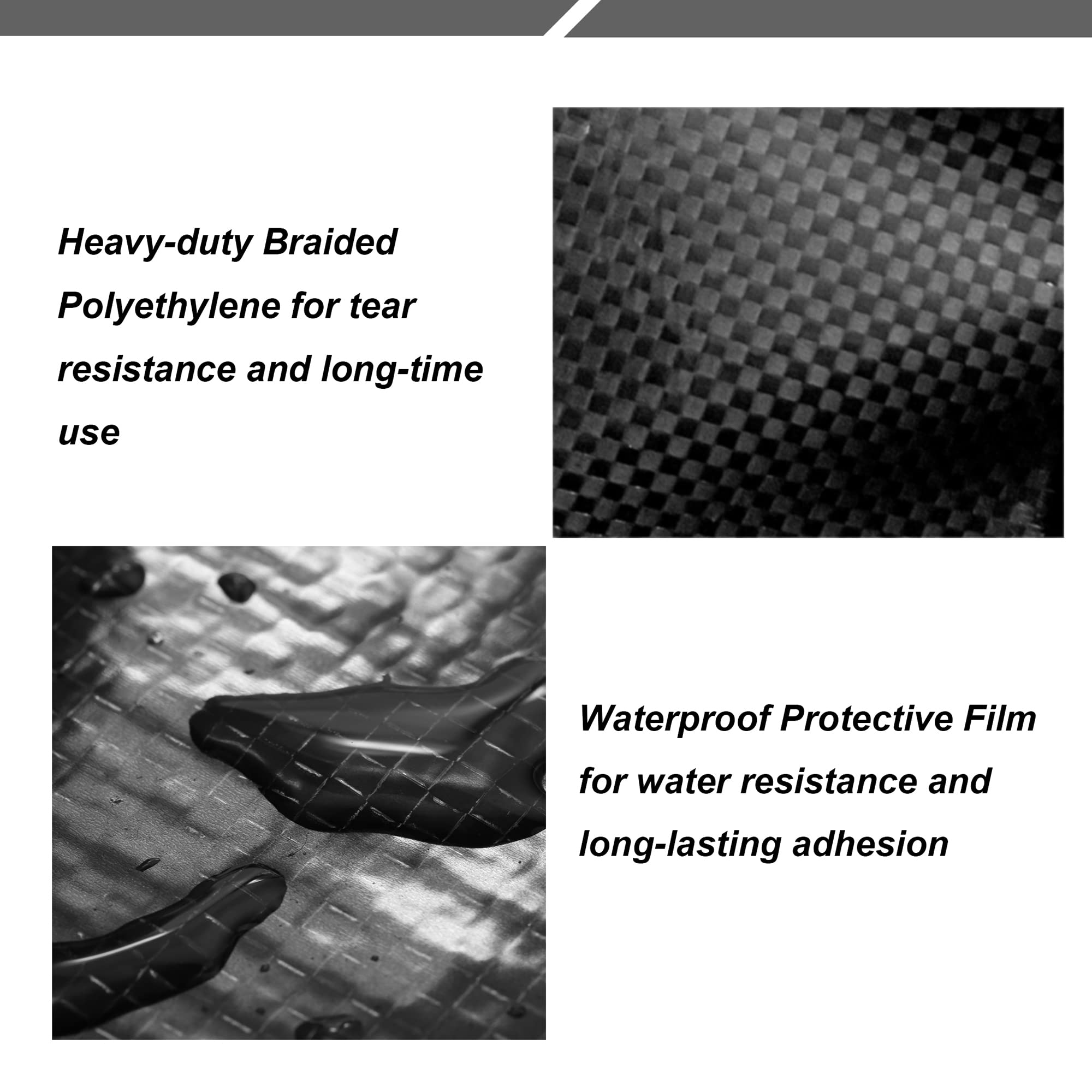 Plusroc Rv Underbelly Material Rv Underbelly Tape Waterproof Flex Belly Tape With Permanent Sealing Adhesive For Mobile Home, Ca