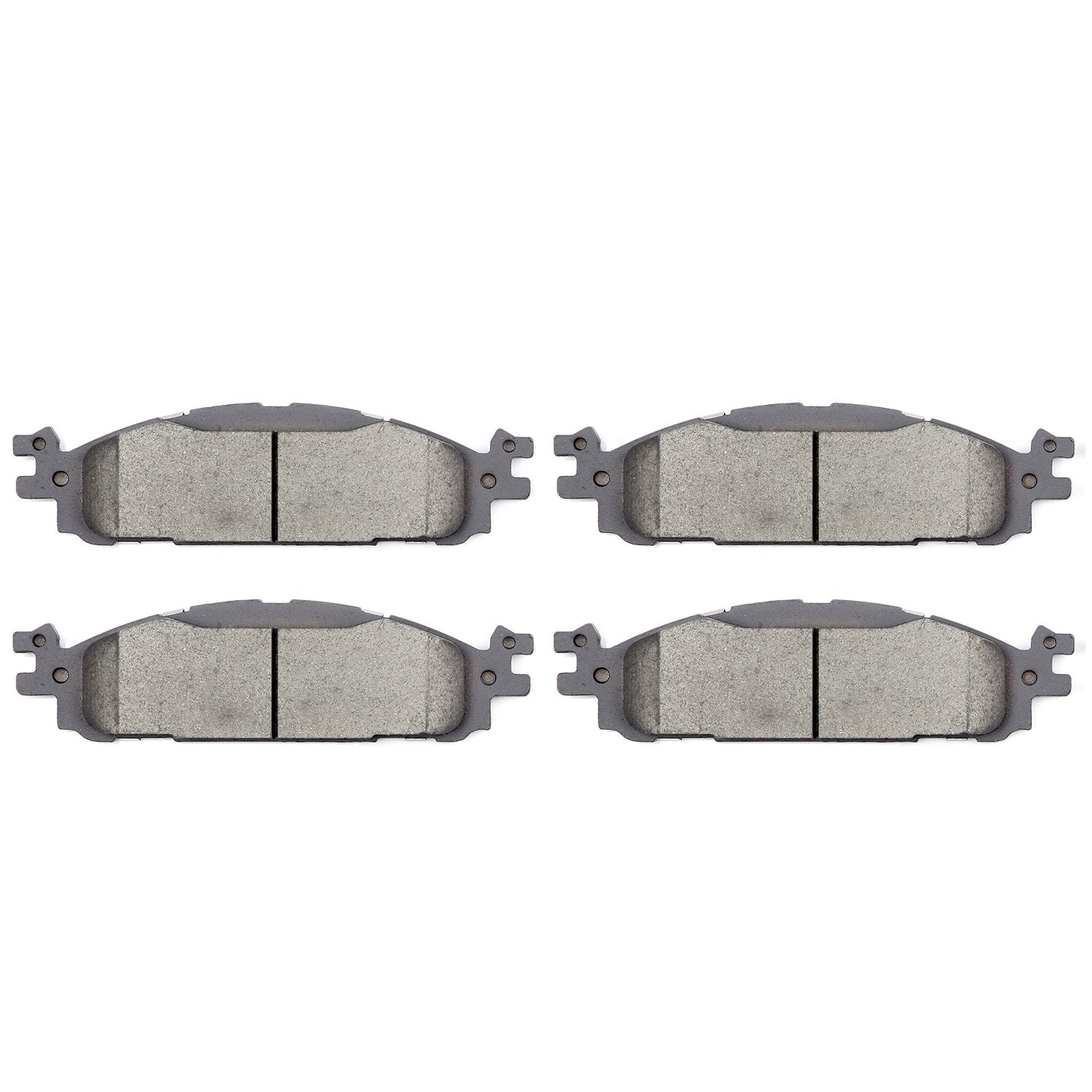 Cciyu D1508 Professional Ceramic Front Brake Pads Set Fit For 2011-2019 For Ford Explorer,2009-2019 For Ford Flex,2011-2019 For