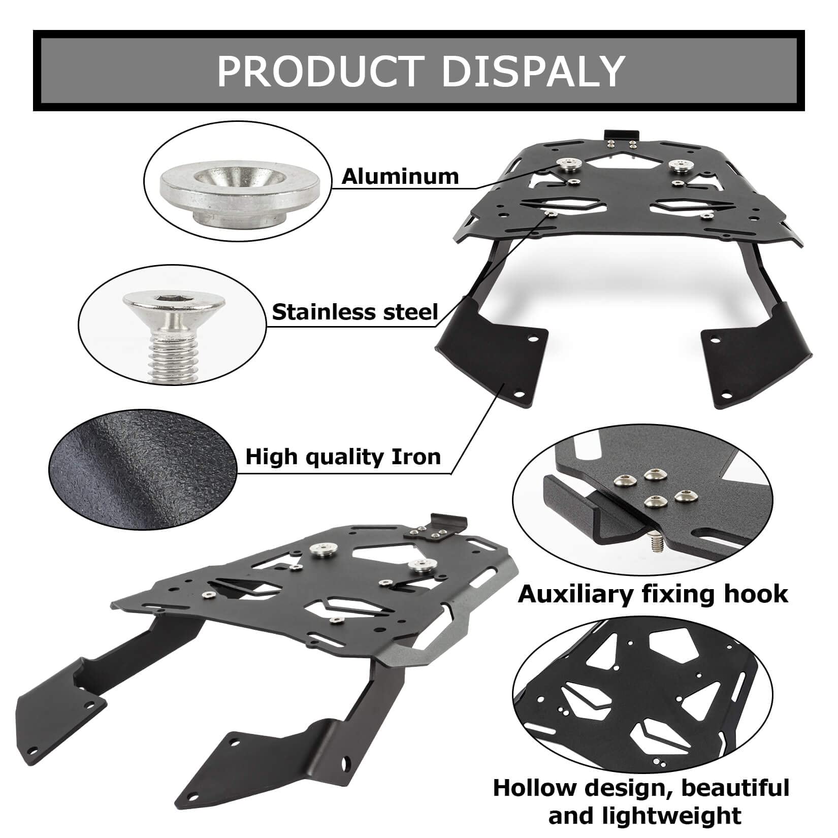 Psler Motorcycle Luggage Rack For Cb500X Cb500F Cb500R Cb400X Cb500 Accessories Rear Carrier For Cb500