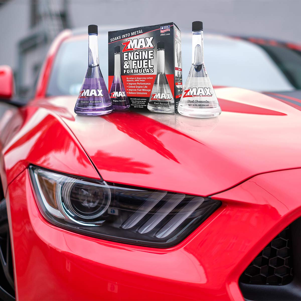 Zmax 51-212 - Engine Formula - Easy To Use - Engine Treatment - Reduces Carbon Build-Up, Lubricates Metal, Extends Life Of Car O