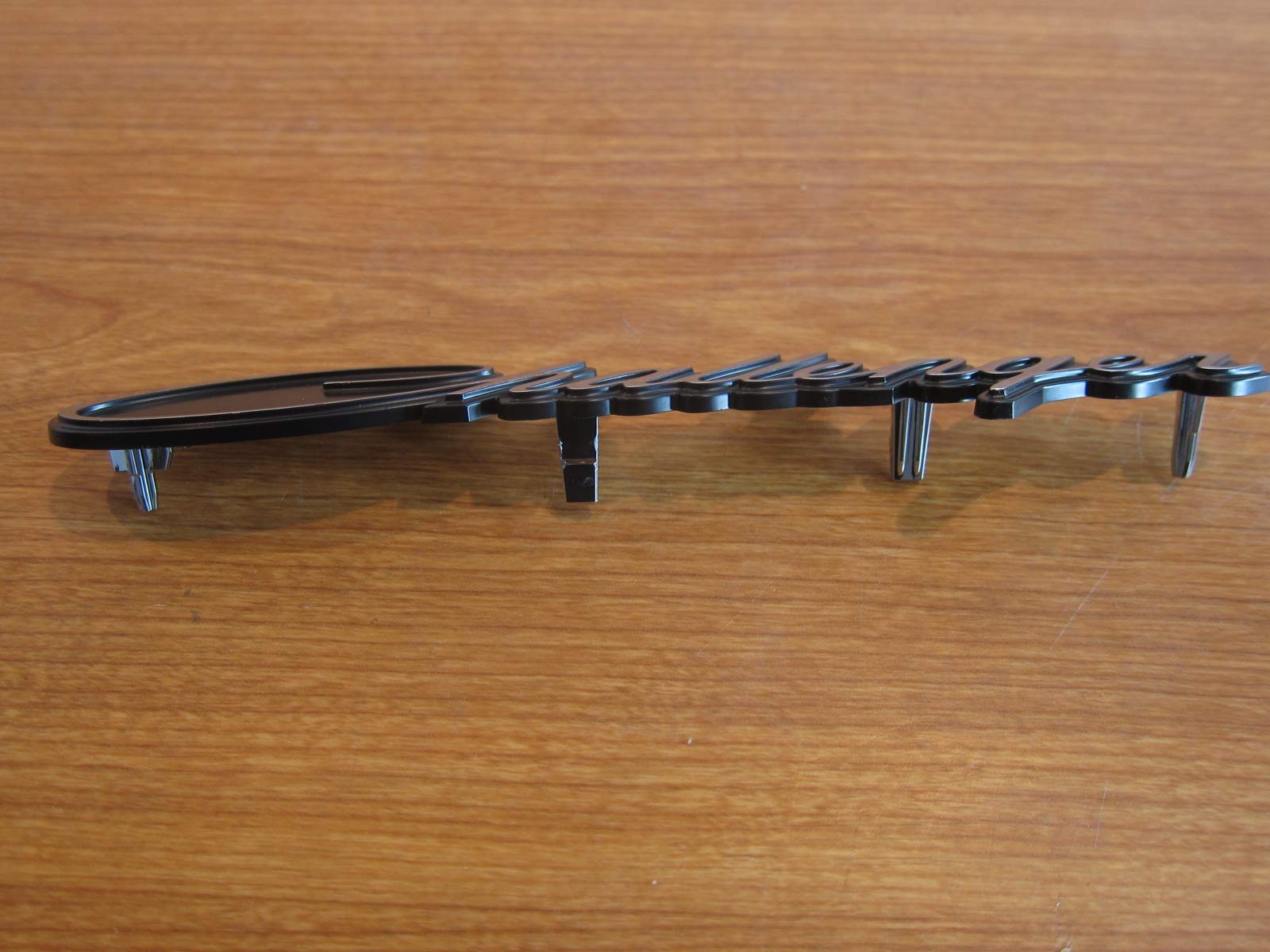 2015-2020 Dodge Challenger Front Grille Cursive Chrome & Black Nameplate New Oem