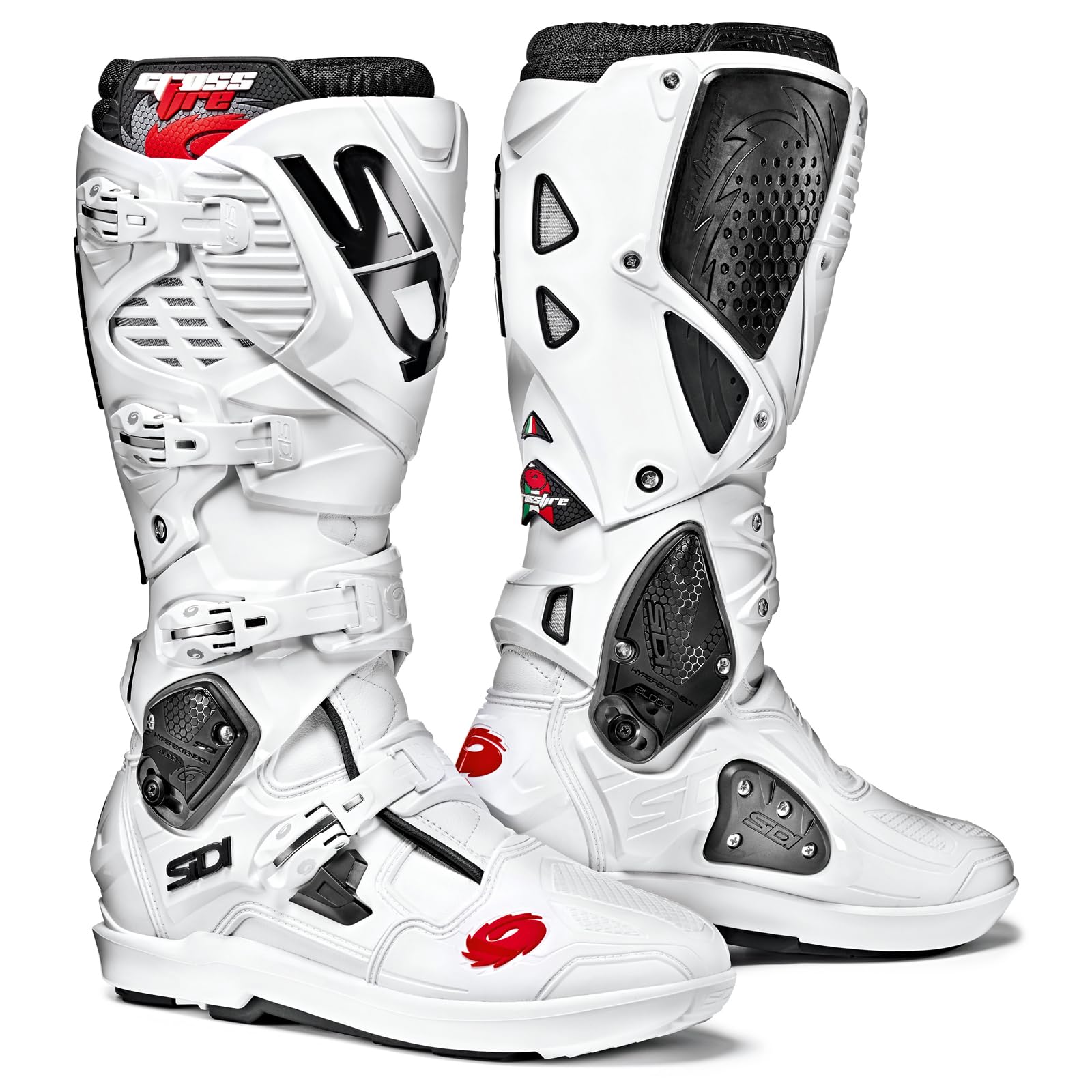 Sidi Men Motorcycle Boots, White, 43 Eu