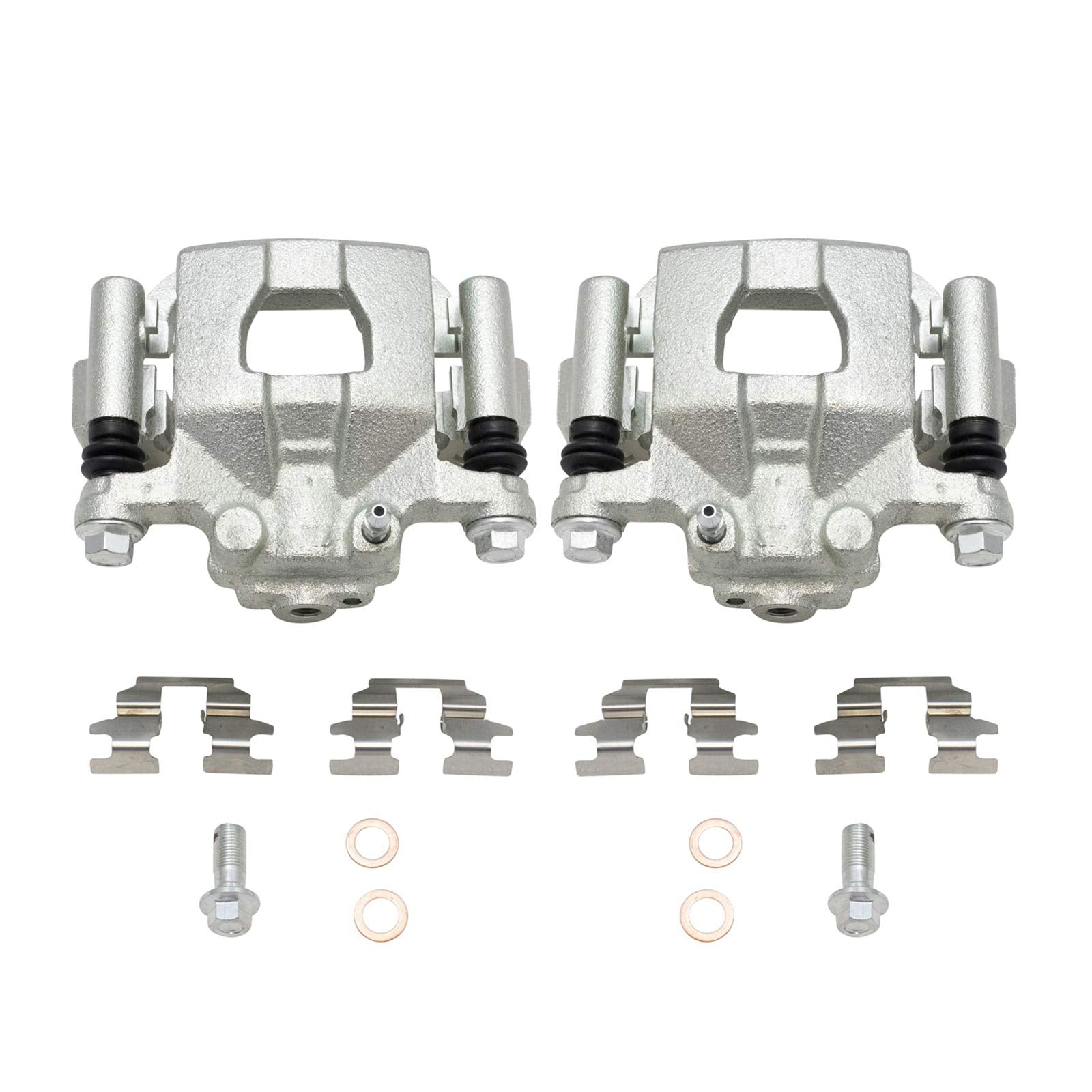 Trq Rear Brake Caliper Set Compatible With 2002-2022 Nissan Altima 2003-2022 Maxima