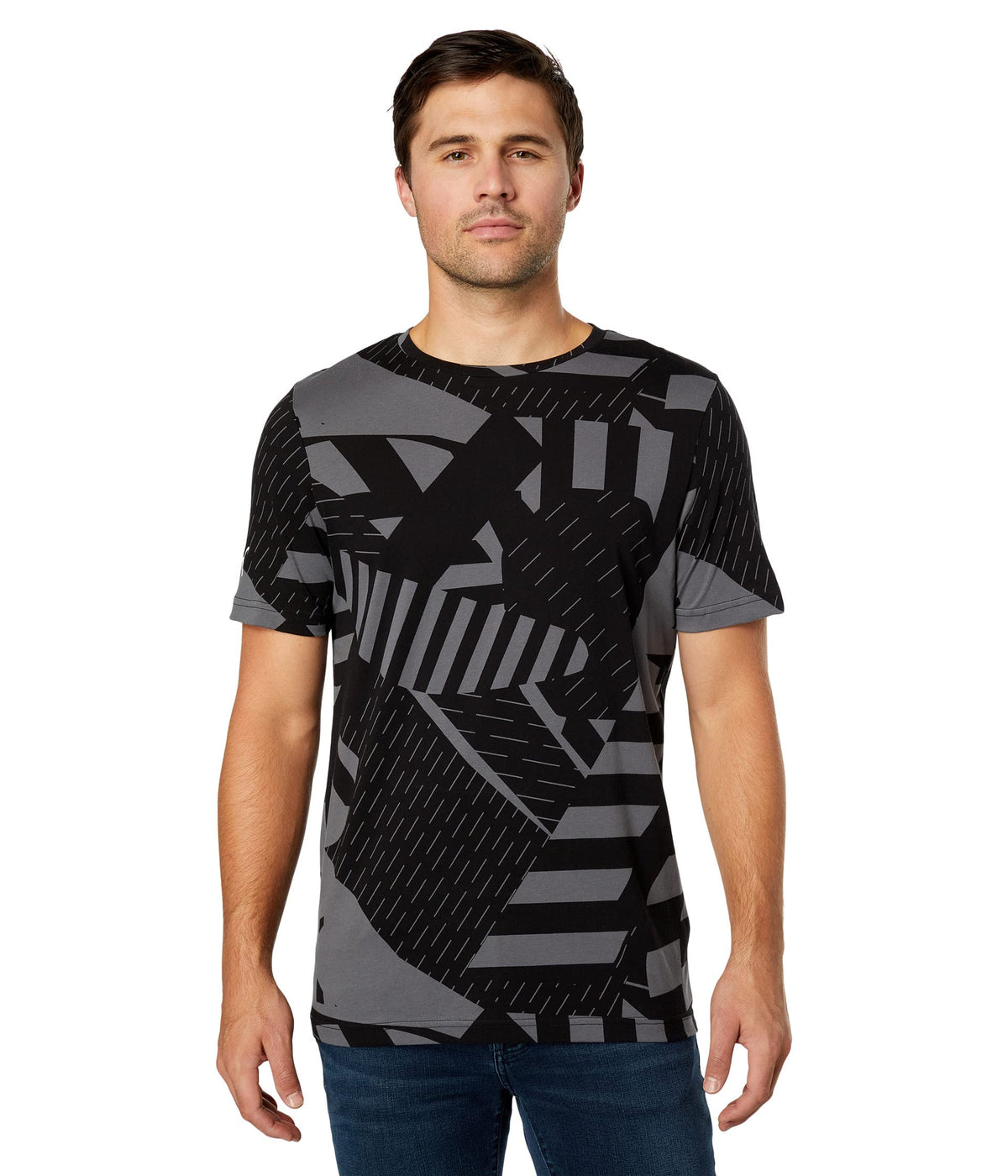 Puma Men'S Bmw M Motorsport All Over Print Tee, Iron Gate-Aop, Xx-Large