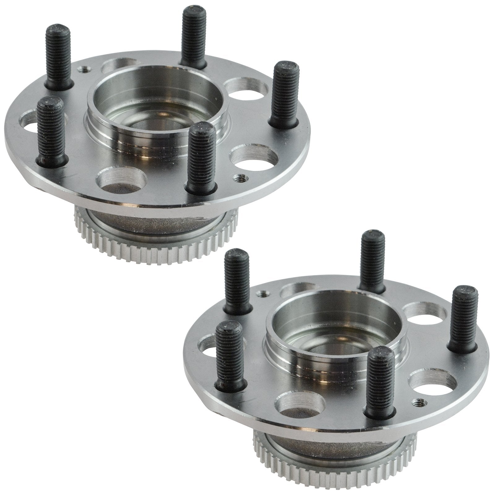 Trq Rear Wheel Hub Bearings Assembly Set Compatible With 1997-2001 Acura Integra