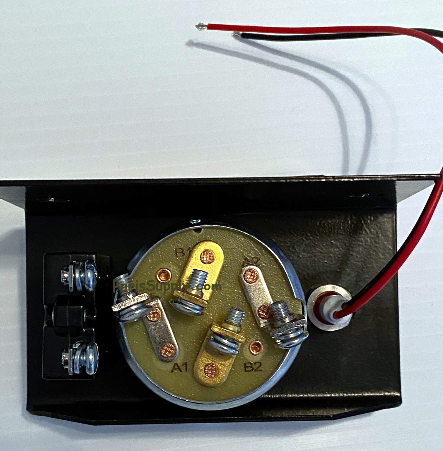 All Truck Products Tarp Motor Rotary Switch Kit W/Circuit Breaker And Indicator Light 12Vdc 50 Amps