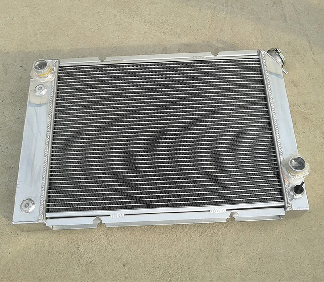 3 Row Aluminum Radiator + 2X Fans For Pontiac Fiero At 1984-1988 1985 1986 1987