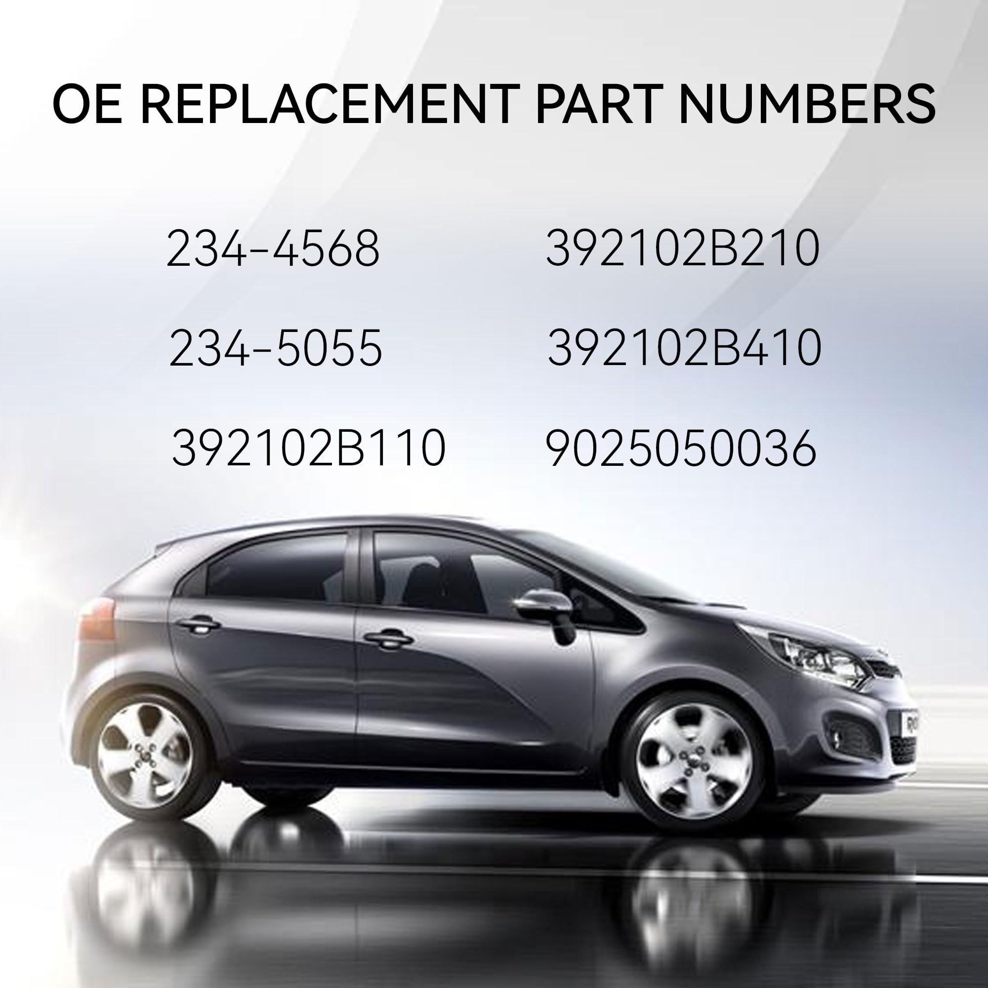 234-4568 234-5055 Upstream Downstream O2 Sensor Replacement O2 Oxygen Sensor Compatible with Hyundai Accent Veloster 1.6L 2012-2