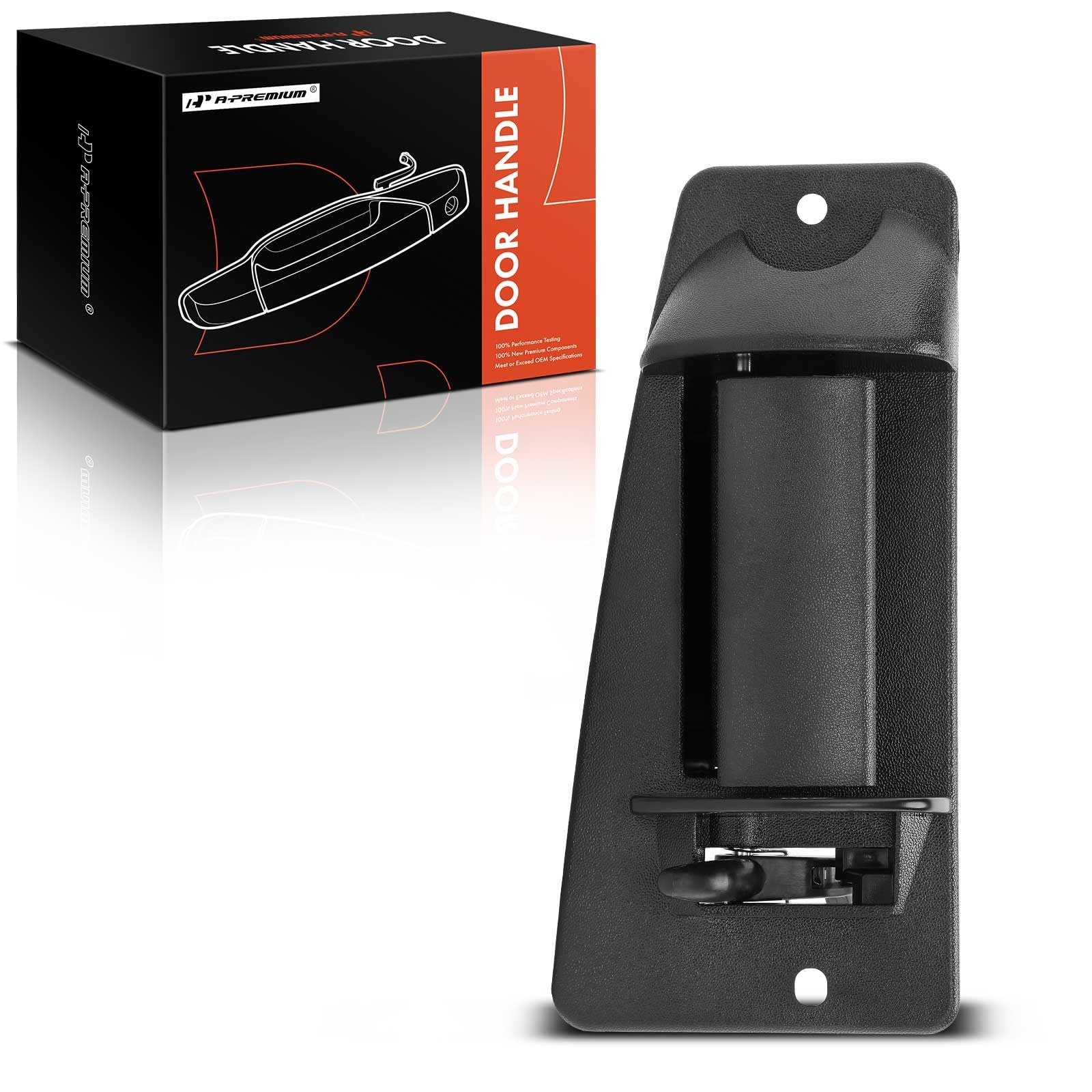 A-Premium Rear Passenger Side Exterior Door Handle Compatible with Chevy Silverado 1500 1999-2006, Silverado 2500 3500 & GMC Sie