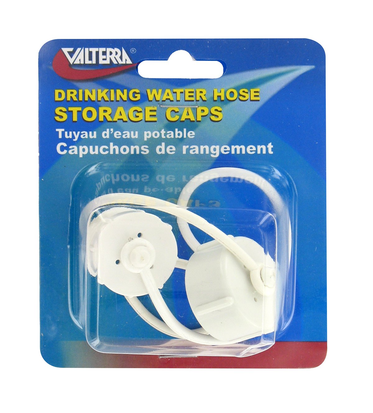 VALTERRA A0171VP White Carded Drinking Water Hose Storage Cap