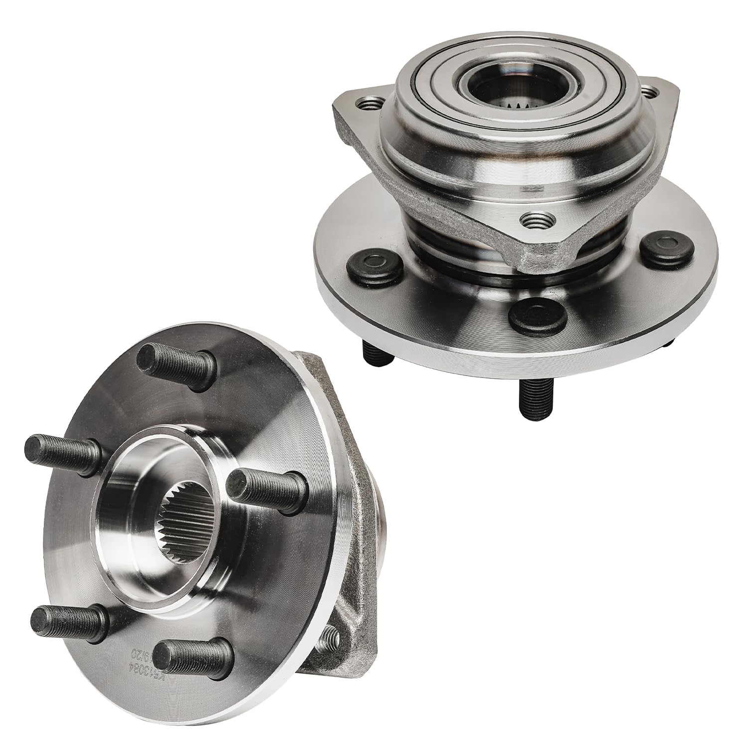 Detroit Axle - 2 Front Wheel Bearing Hubs For Jeep Grand Cherokee Wrangler Tj Wagoneer Comanche, Wheel Bearing And Hub Assembly