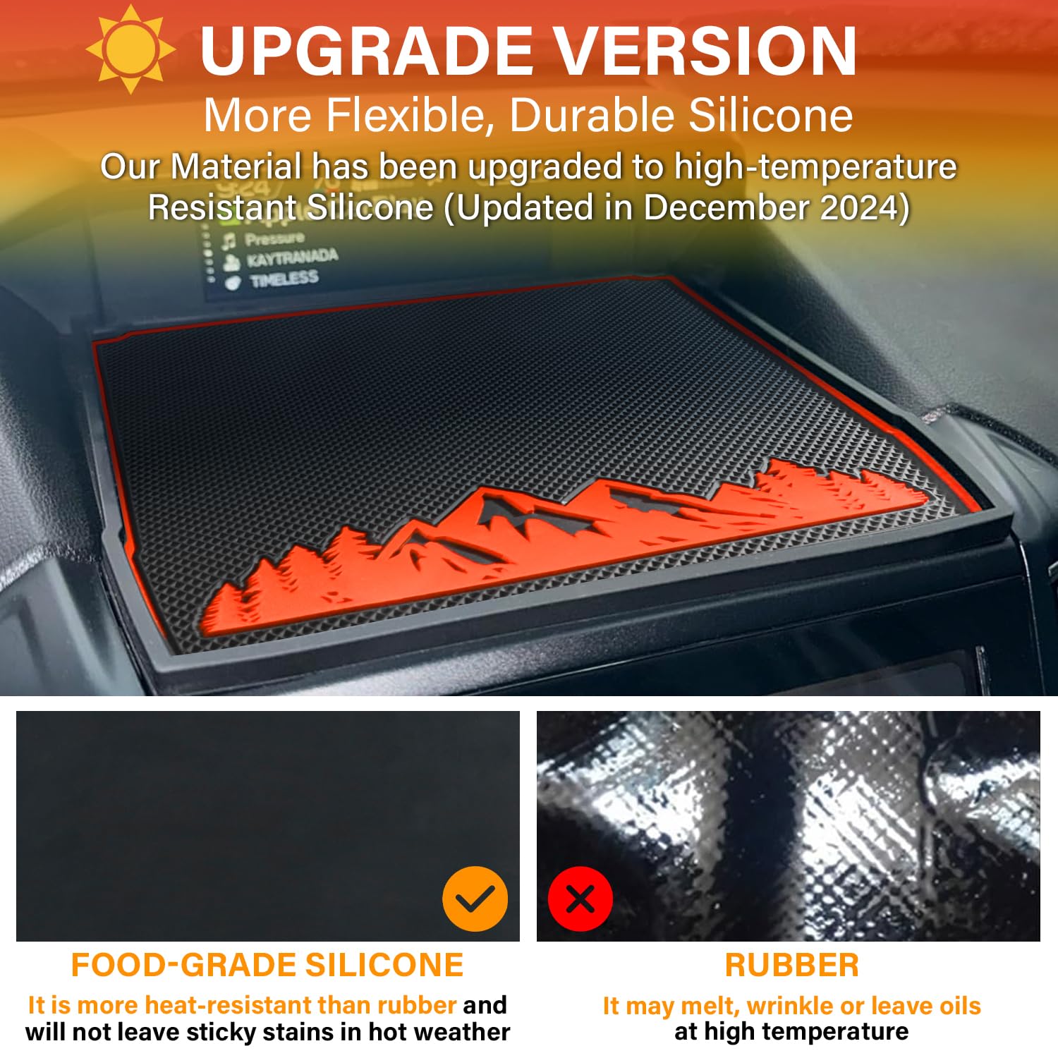 Mochent Dashboard Mats For Subaru Crosstrek Accessories 2023 2022 2021 2020 2019 2018 Subaru Forester 2019-2024 And Subaru Impre