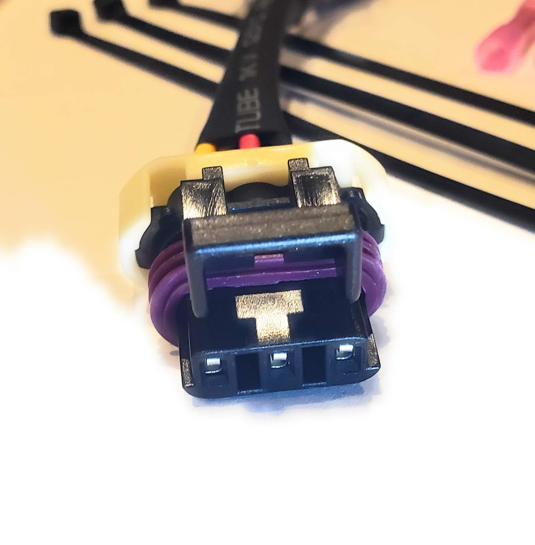 Muzzys (Set Of Two) Tail Light Whip Power Harness Adapter Splice Pigtail Jumper Fits: 2012-2023 Can Am Maverick X3, Max, X-Ds For Powering Led Whips Brake Lights License Plate Lights Taillight