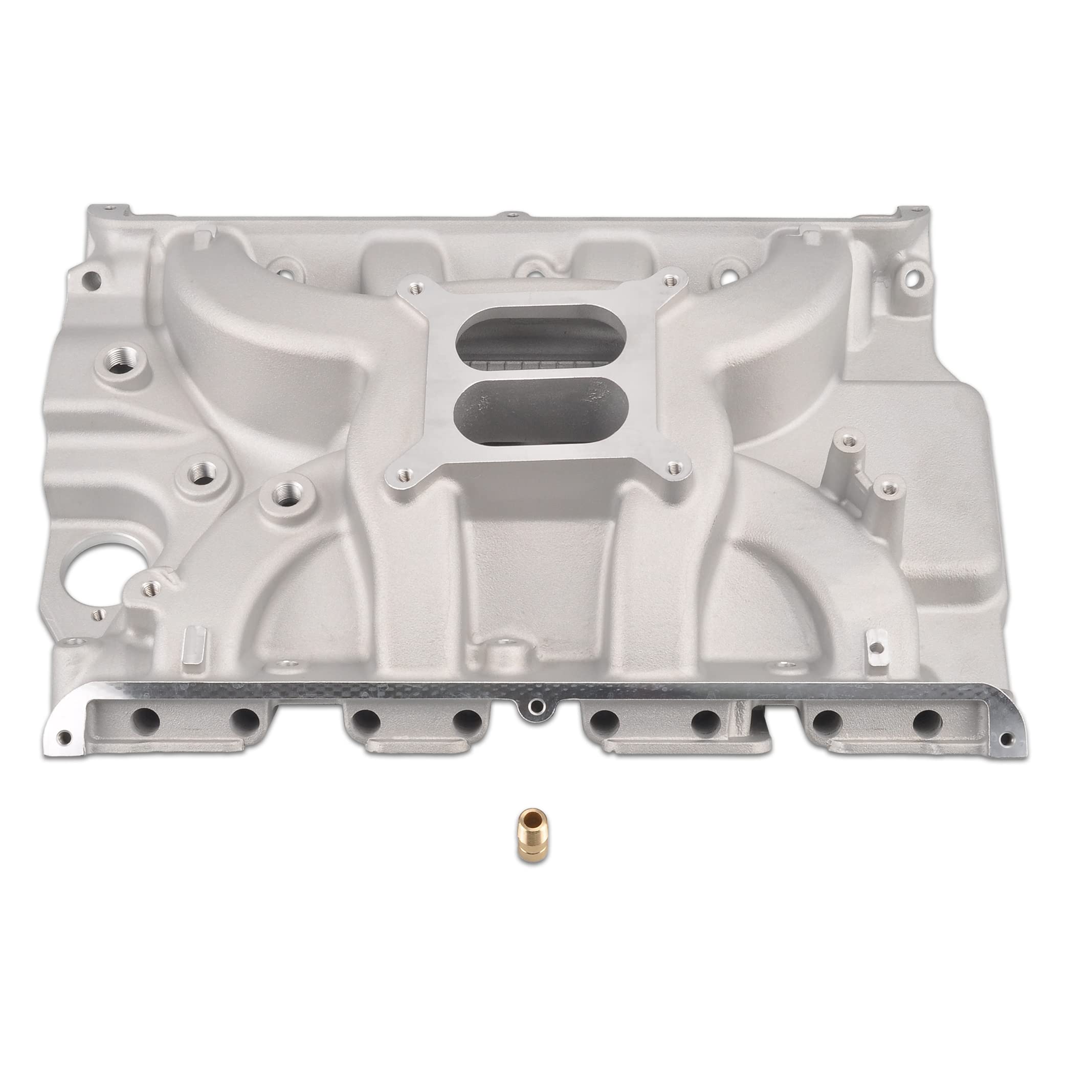 FGJQEFG Intake Manifold Aluminum Dual Plane Compatible with Ford FE 390 406 410 427 428