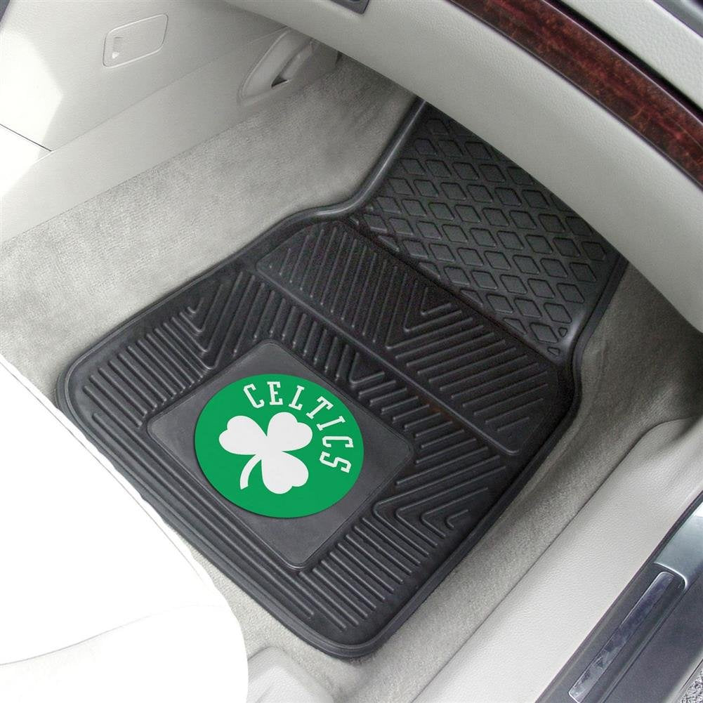 Fanmats Nba - Boston Celtics 2-Pc Vinyl Car Mat Set/17X27