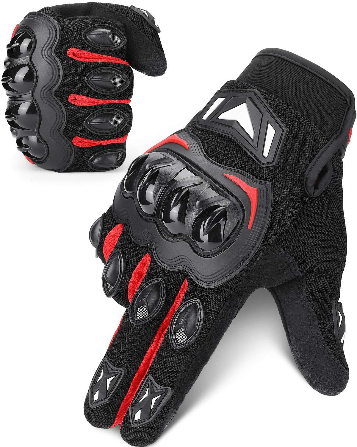 kemimoto handschuhe Kemimoto Motorcycle Gloves, Touch Capable Riding Gloves With Hard Knuc – Carkart